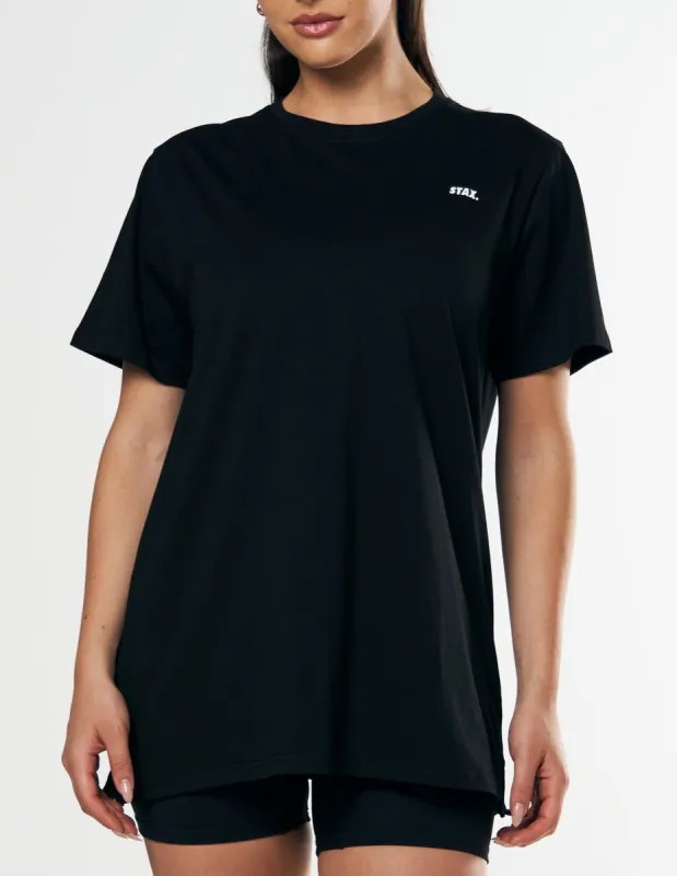 Oversize Tee - Black sold by Stax