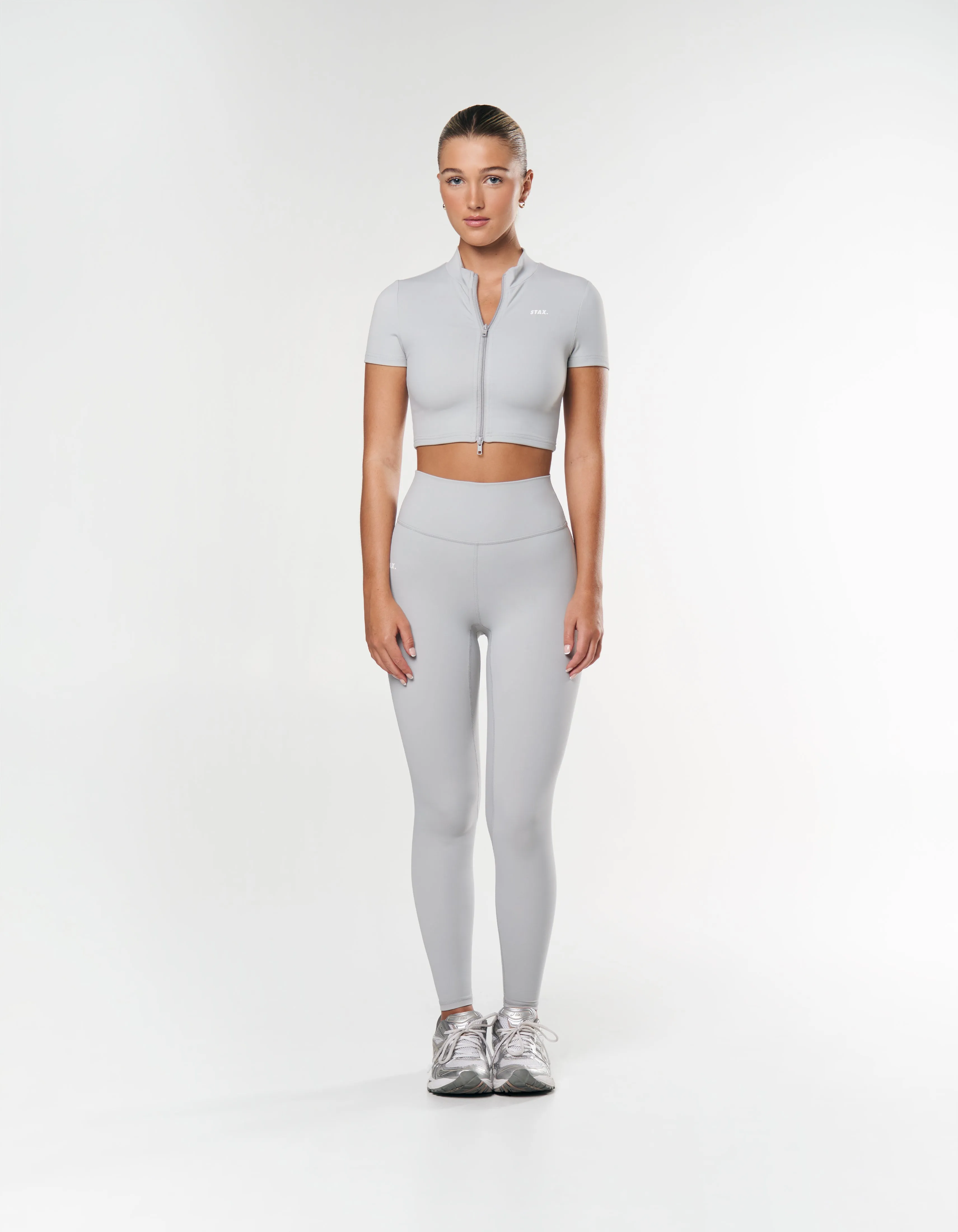 Base Zip Crop NANDEX ™ - Light Grey sold by Stax product image thumbnail 4