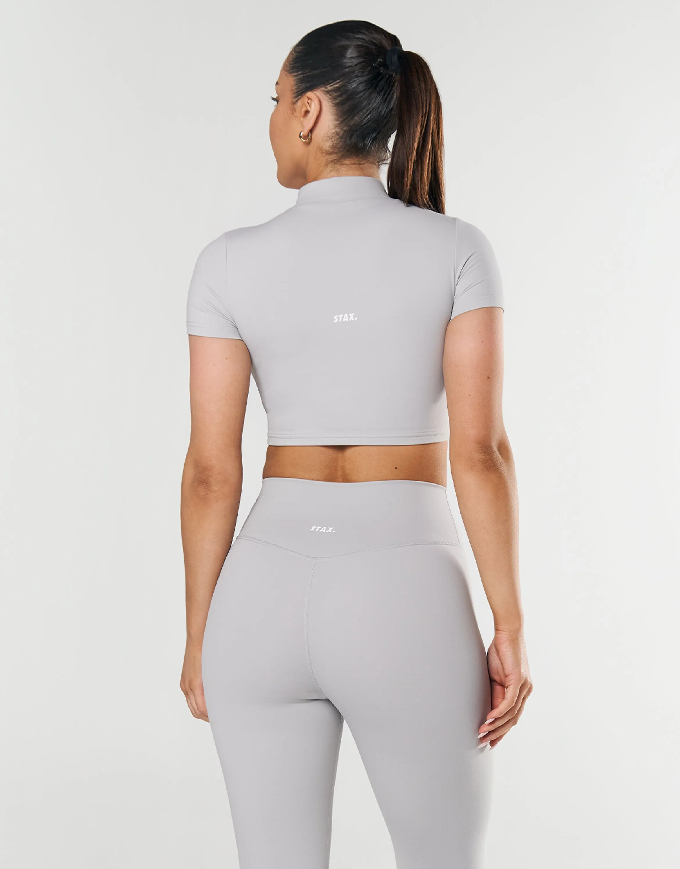 Base Zip Crop NANDEX ™ - Light Grey sold by Stax product image thumbnail 5