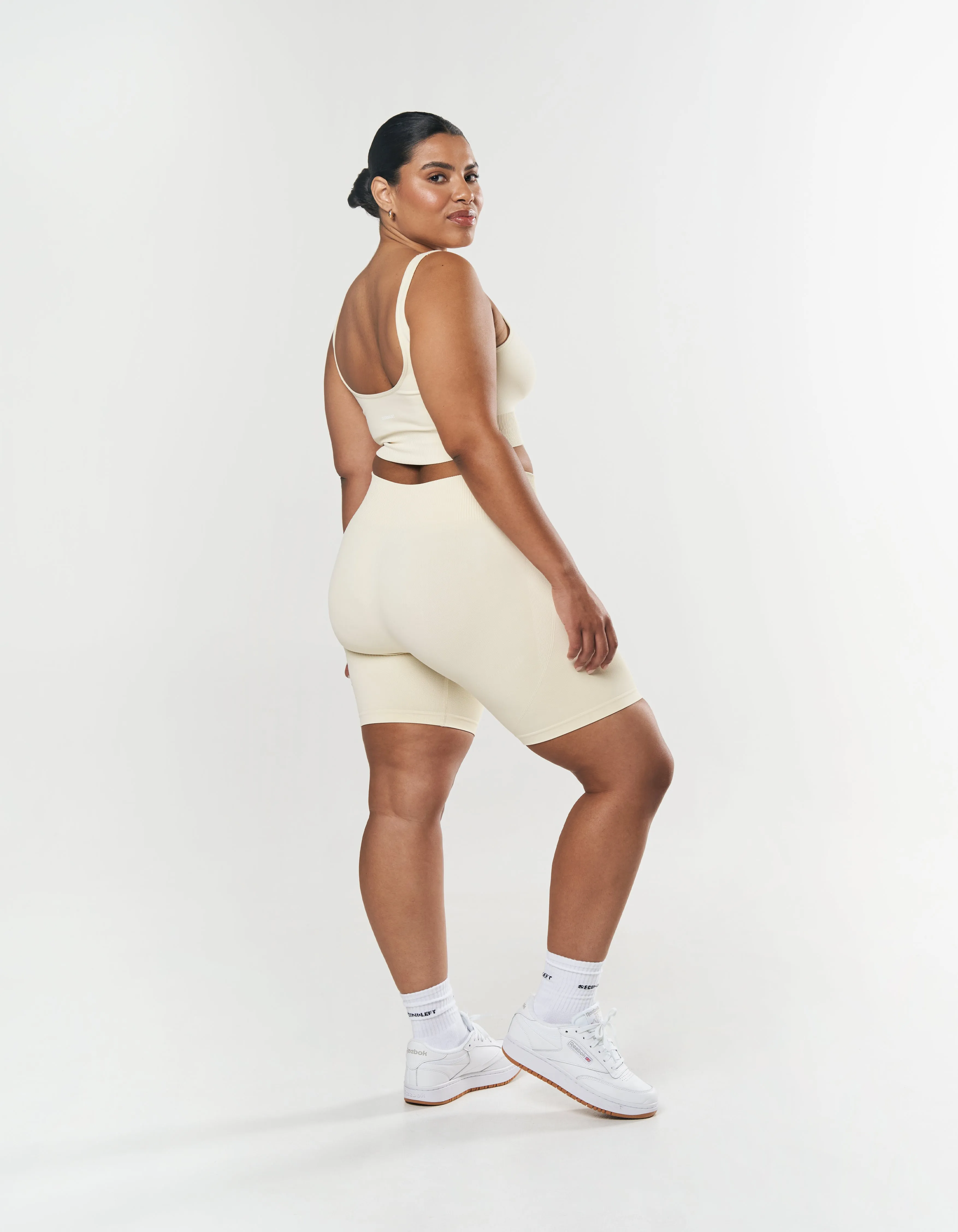 Seamless Low back Crop - Butter sold by Stax product image thumbnail 4