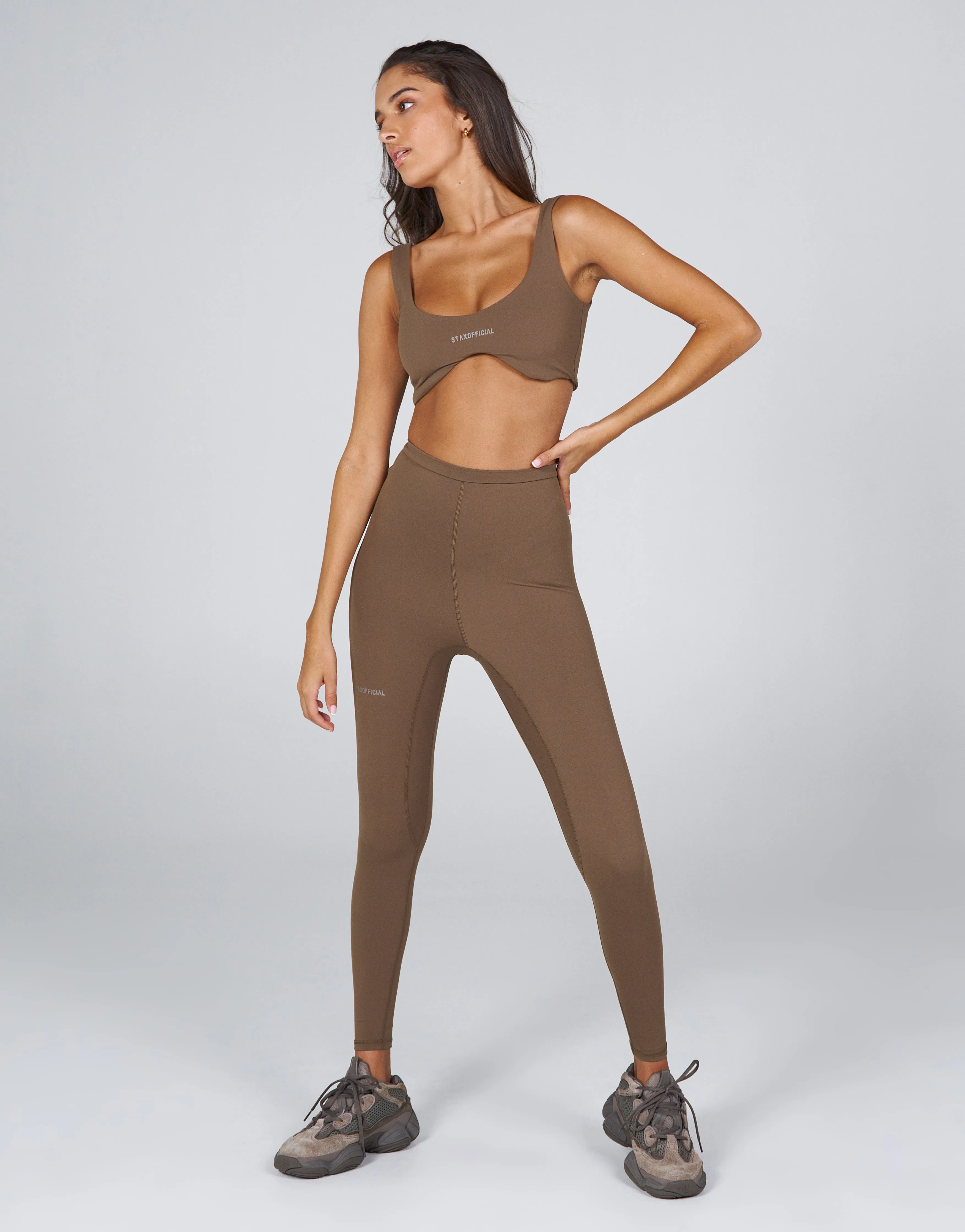 AW Canyon Crop- Tuscan (Brown) sold by Stax product image thumbnail 2
