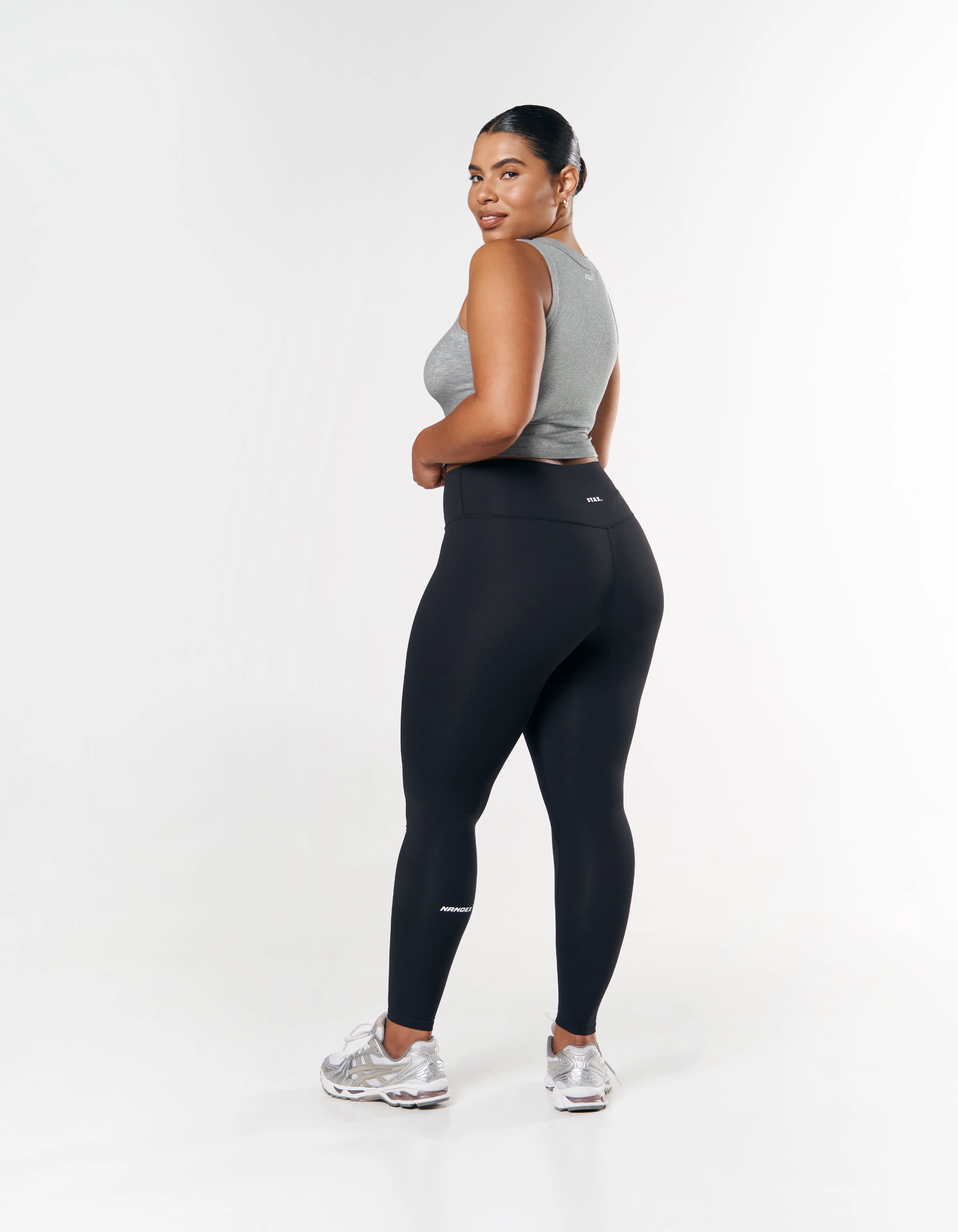 Ribbed Tank - Grey Marle sold by Stax product image thumbnail 3