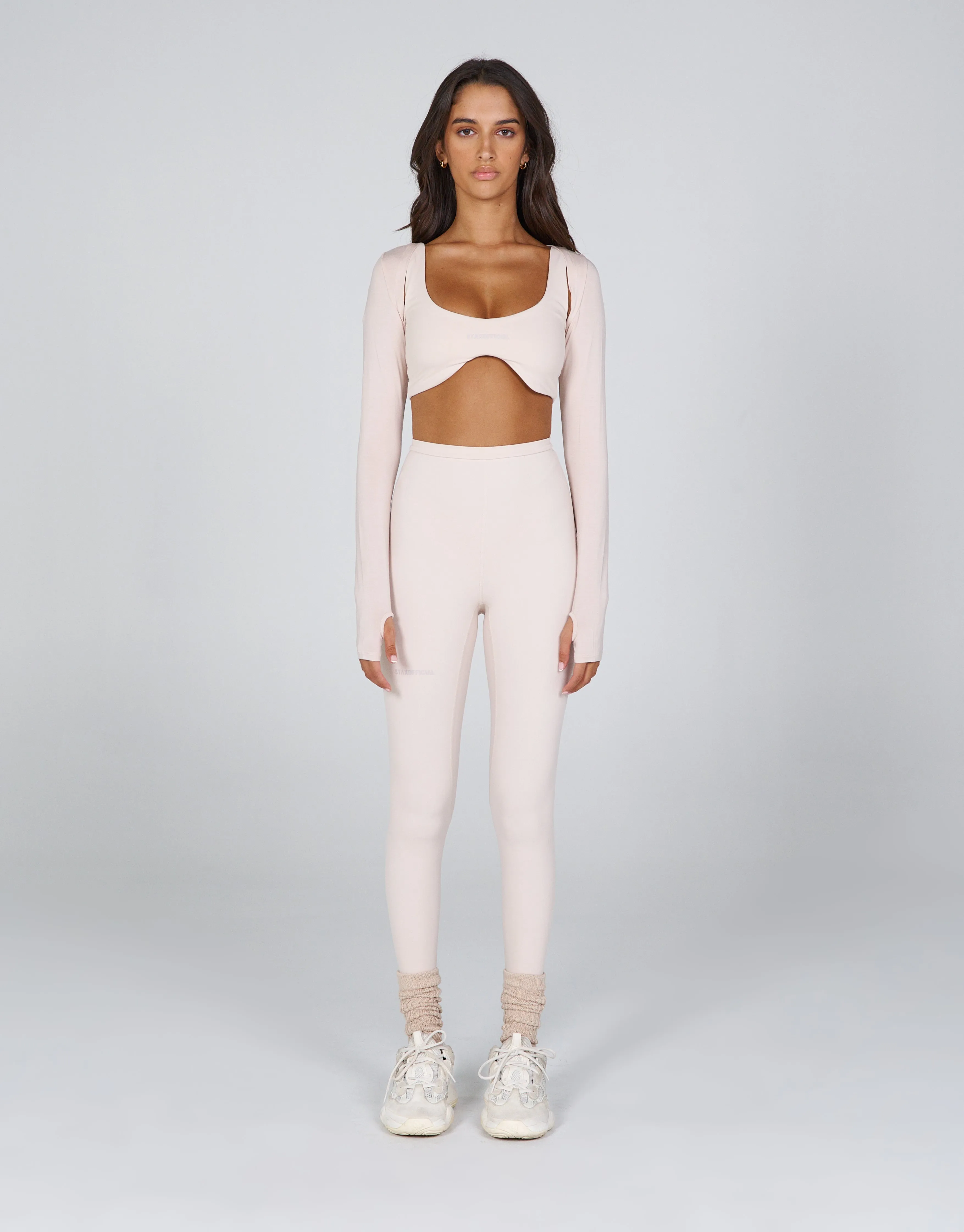 AW Sunrise Shrug- Oat (Beige) sold by Stax product image thumbnail 4