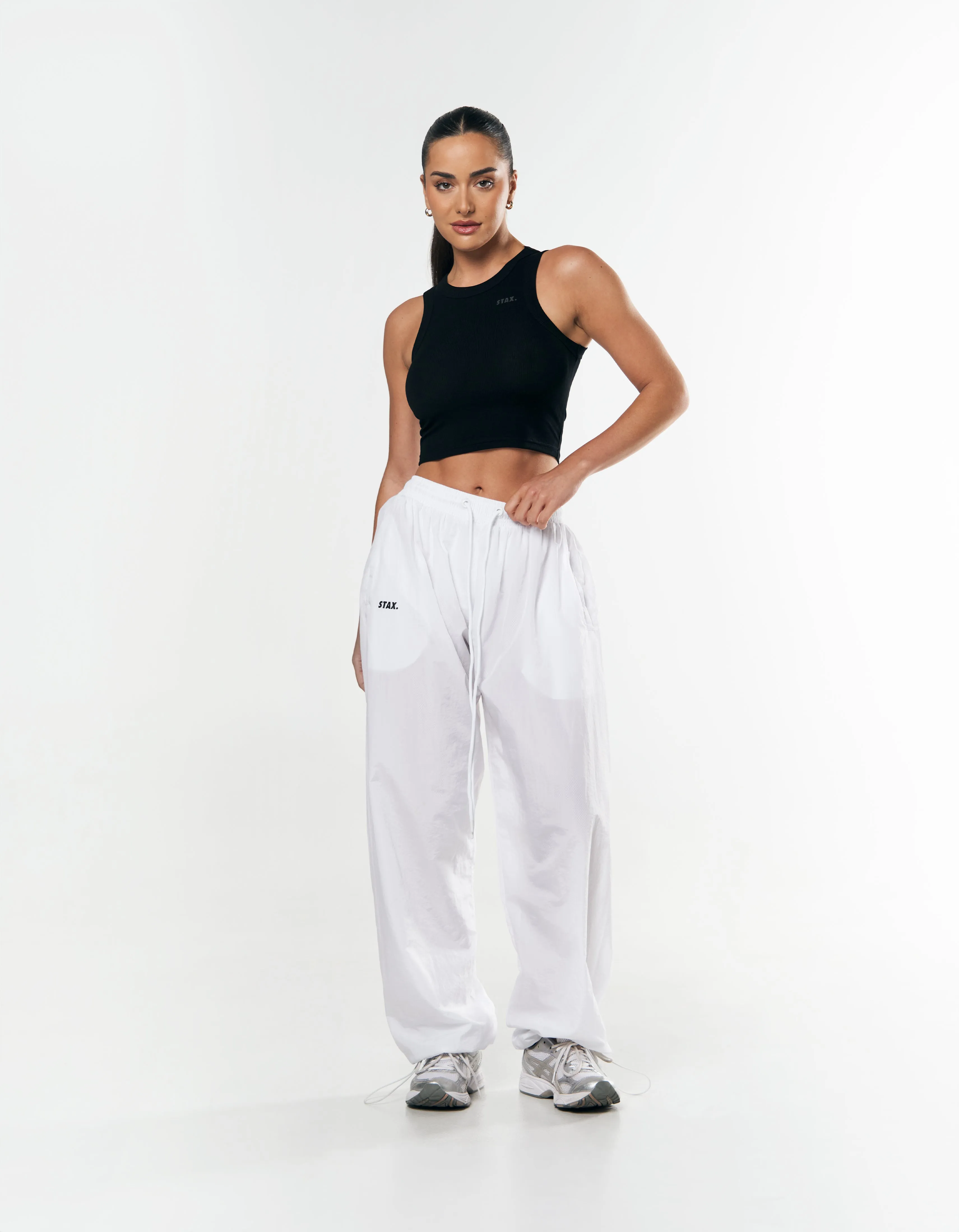 Parachute Pants- White sold by Stax product image thumbnail 2