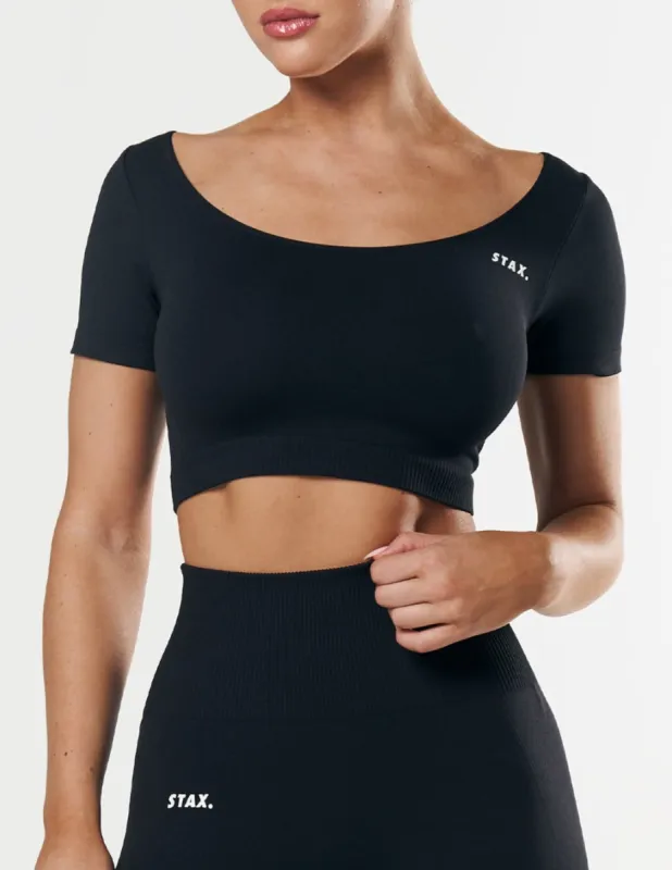 Premium Seamless Scoop Tee - Astro sold by Stax