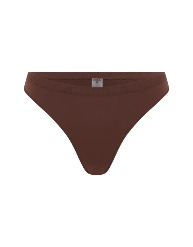 Premium Seamless G-String - Umber sold by Stax
