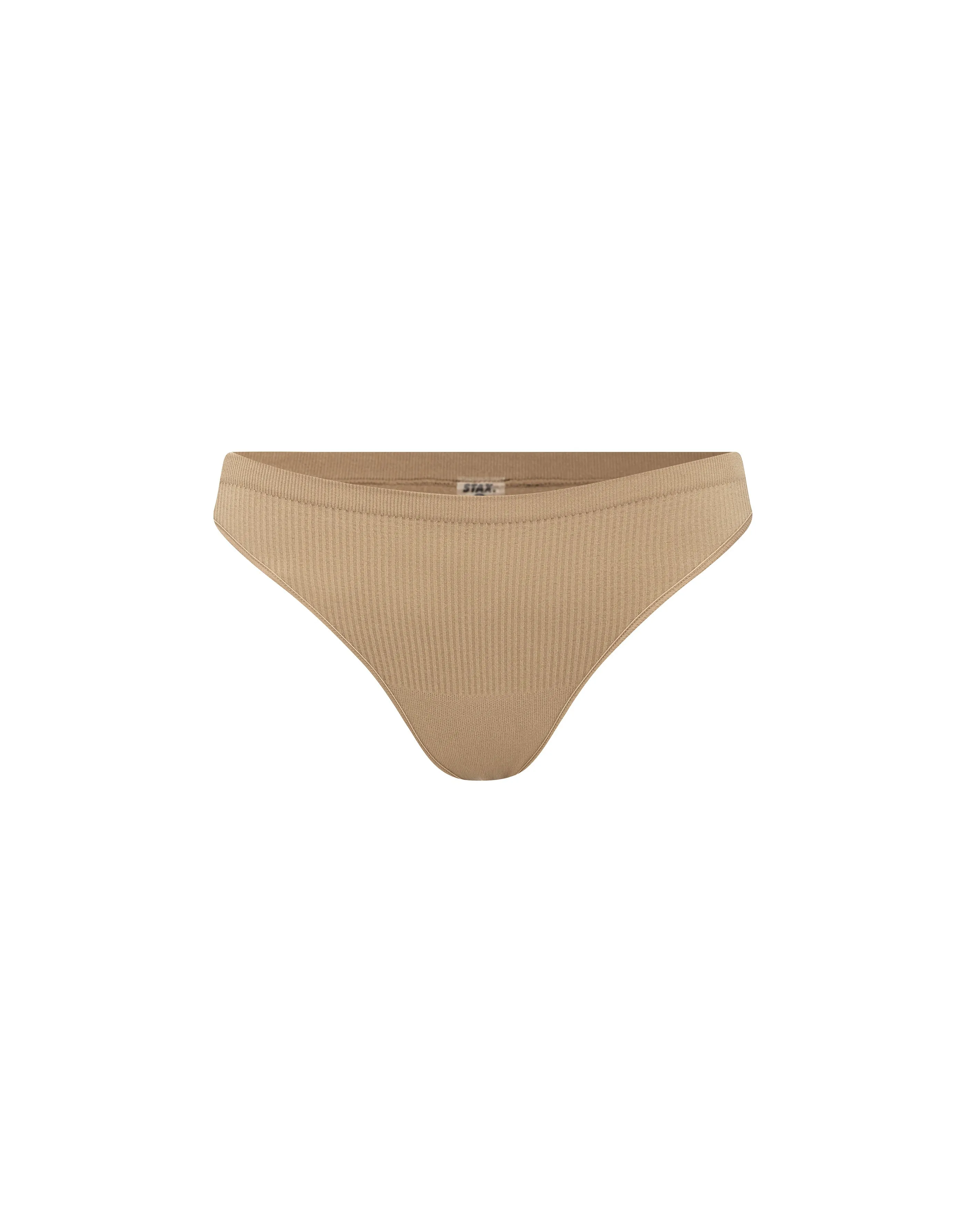 Premium Seamless Sports G-String - Ivory Beige sold by Stax