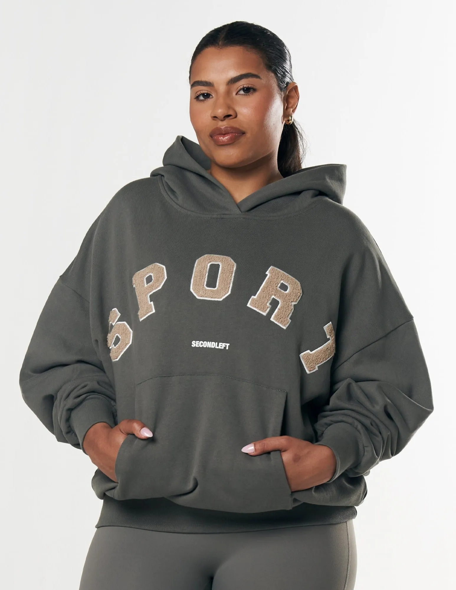 Sport Hoodie - Steel sold by Stax