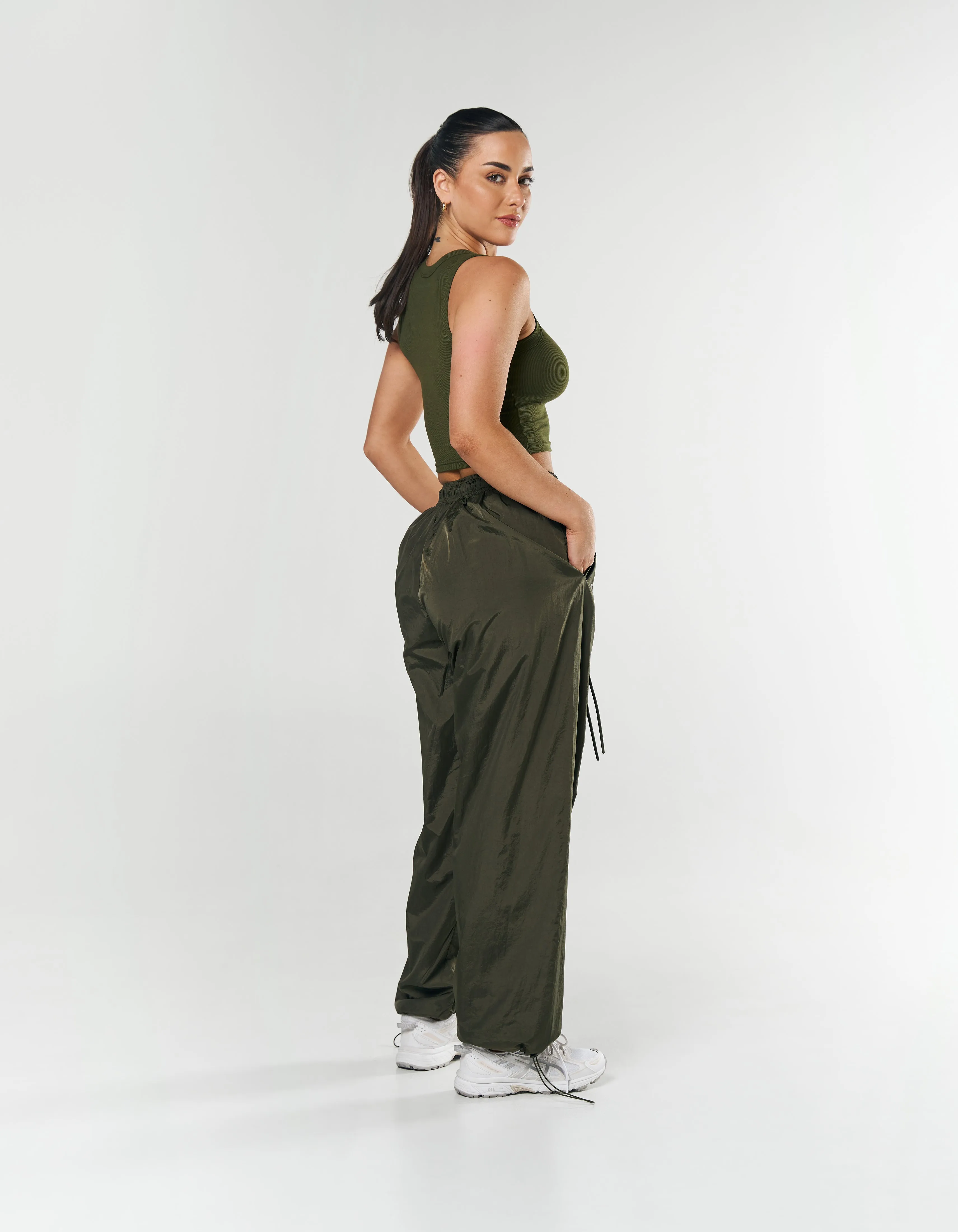 Parachute Pants- Khaki sold by Stax product image thumbnail 2