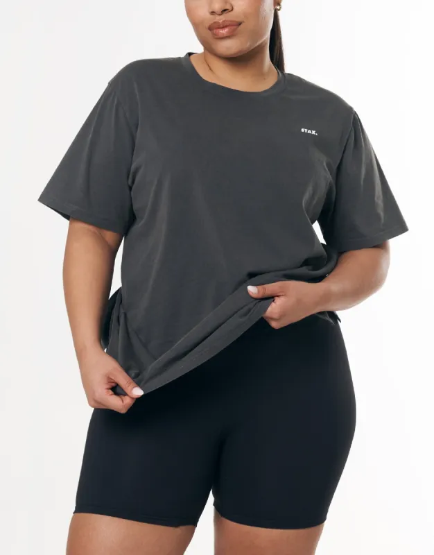 Oversize Tee - Dark Grey sold by Stax