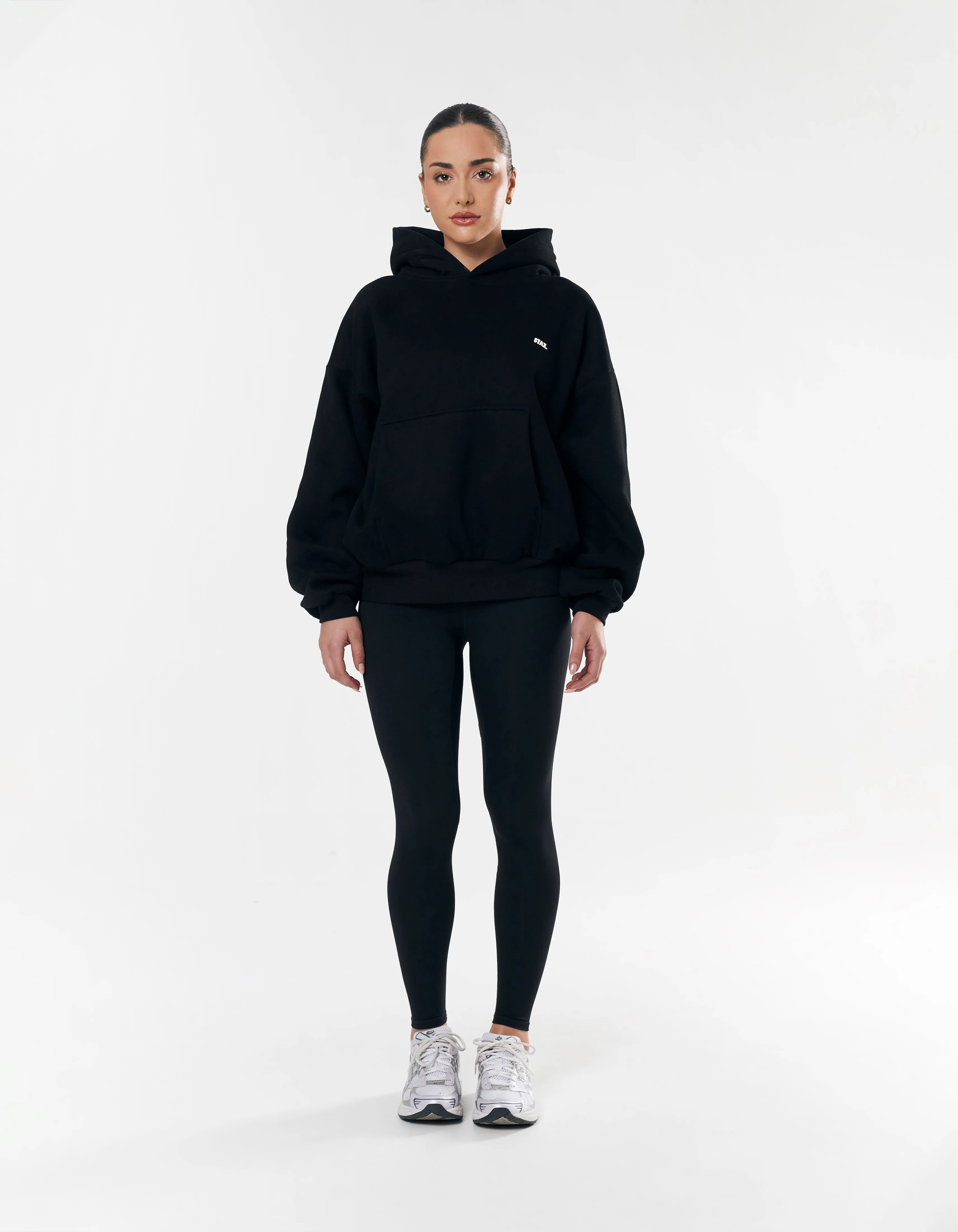 Classic Hoodie - Black sold by Stax product image thumbnail 3