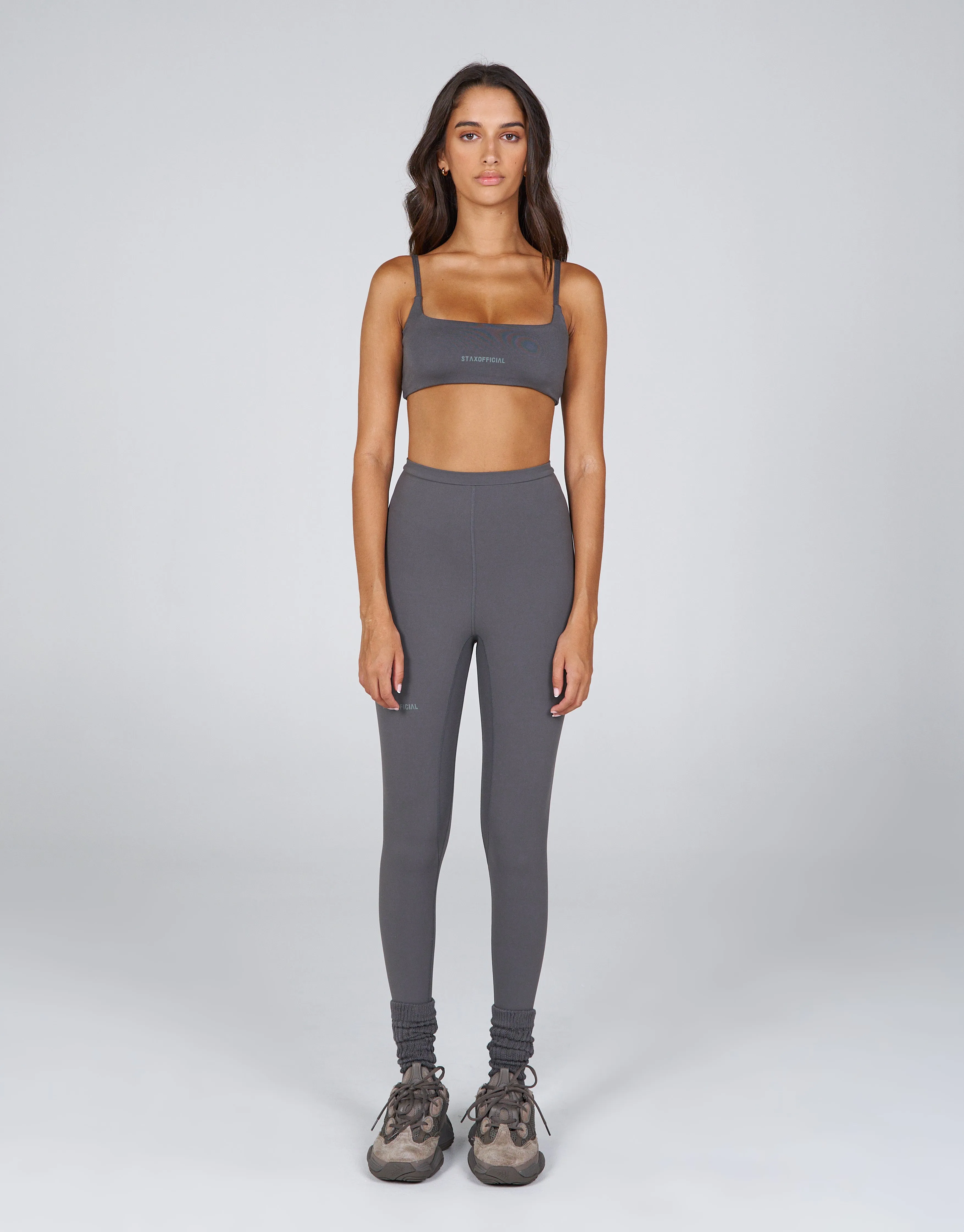 AW Ridge Crop- Ash (Grey) sold by Stax product image thumbnail 2