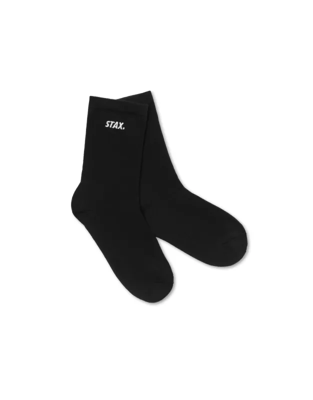 Core Socks- Black sold by Stax