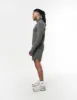 Mens Sport 1/4 Zip Long Sleeve - Grey sold by Stax