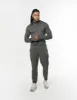 Mens Sport 1/4 Zip Long Sleeve - Grey sold by Stax
