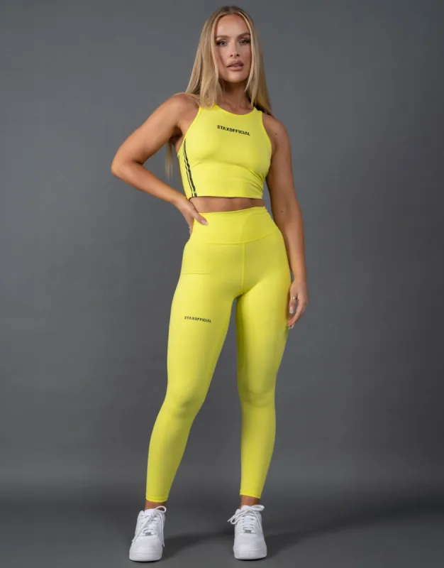Summer 22 Full Length Tights - Yellow sold by Stax