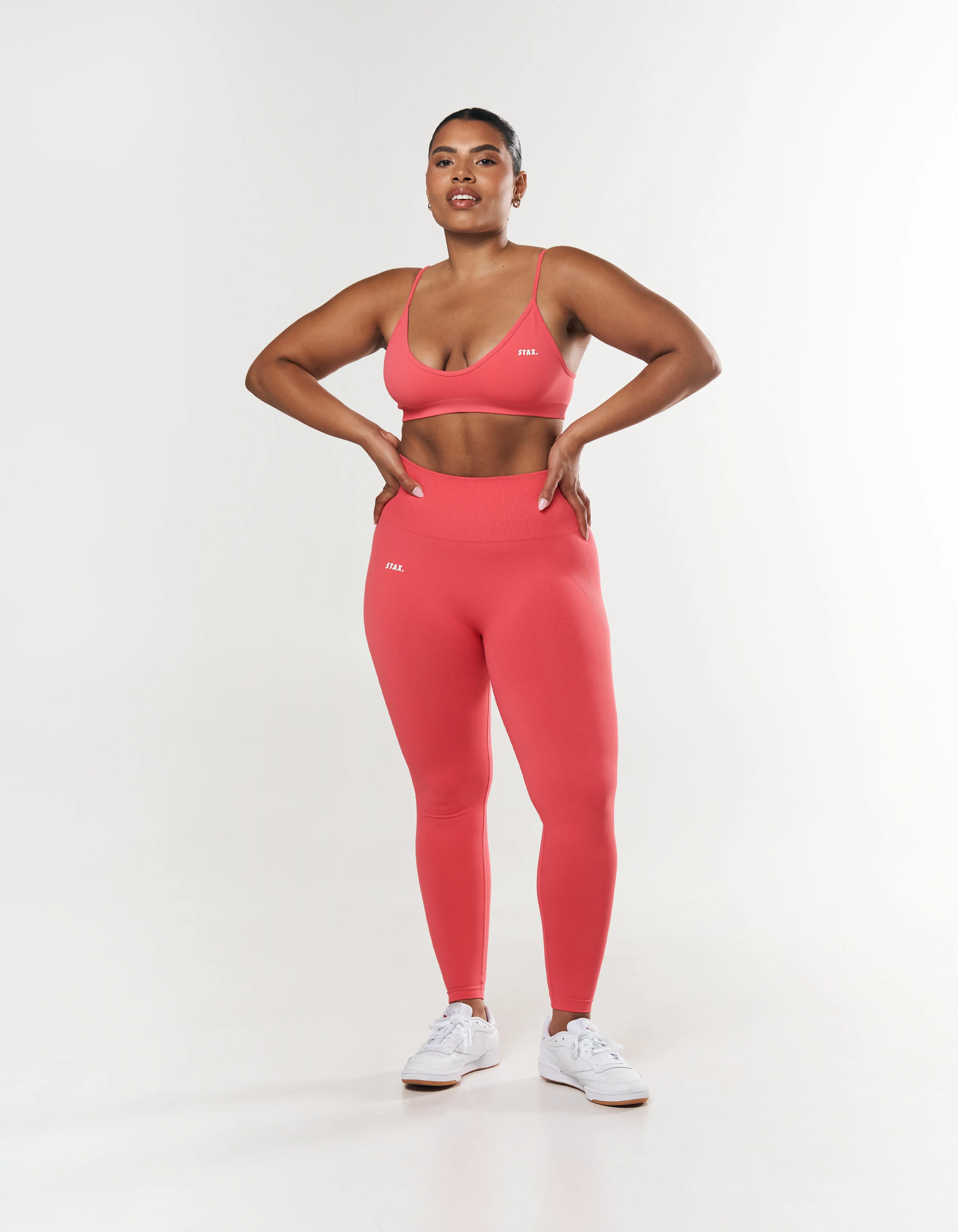 Premium Seamless Tights - Pink sold by Stax product image thumbnail 5