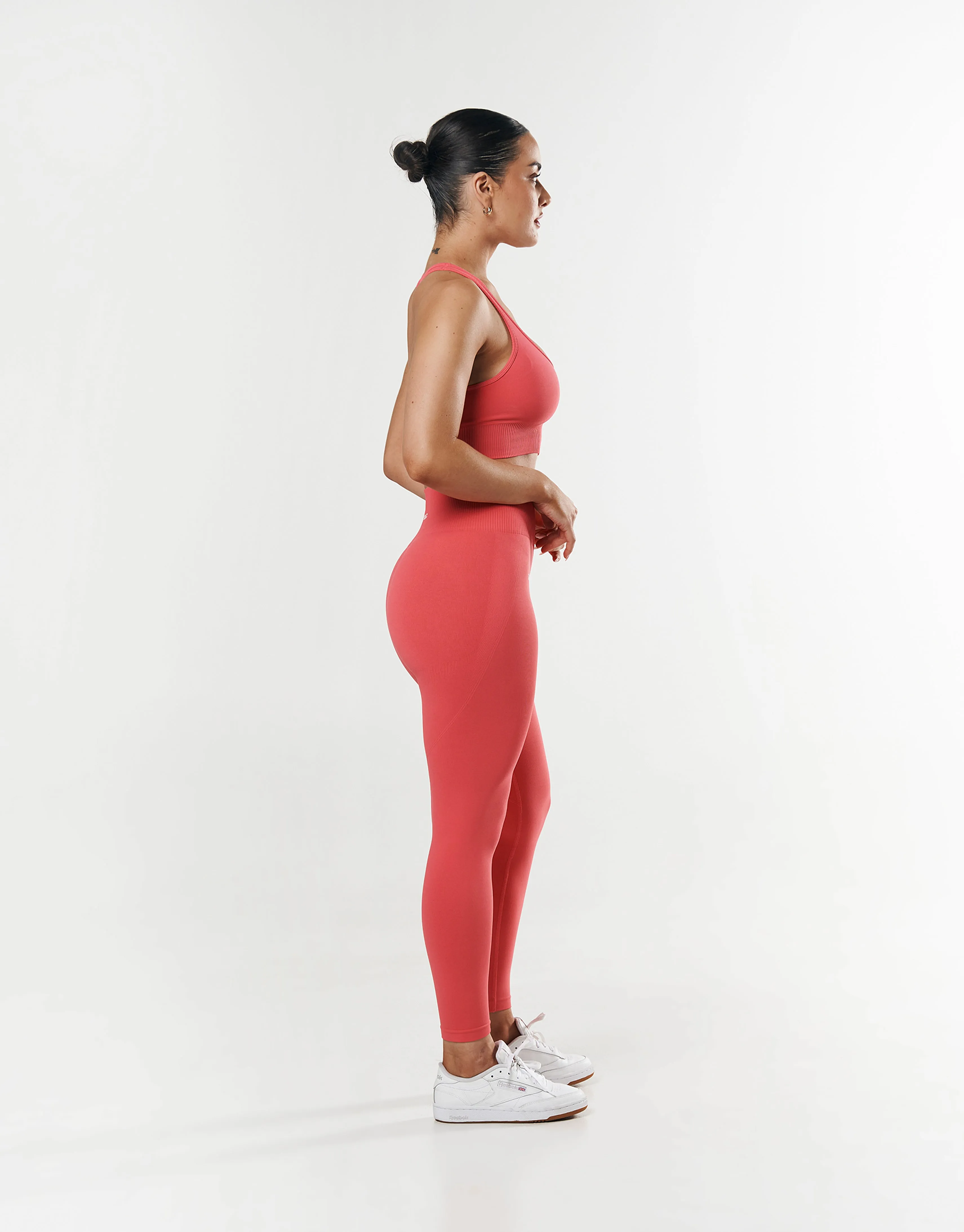 Premium Seamless Tights - Pink sold by Stax product image thumbnail 4