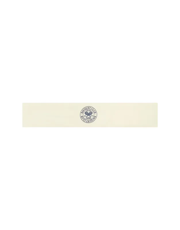 Racquet Club headband - Cream sold by Stax
