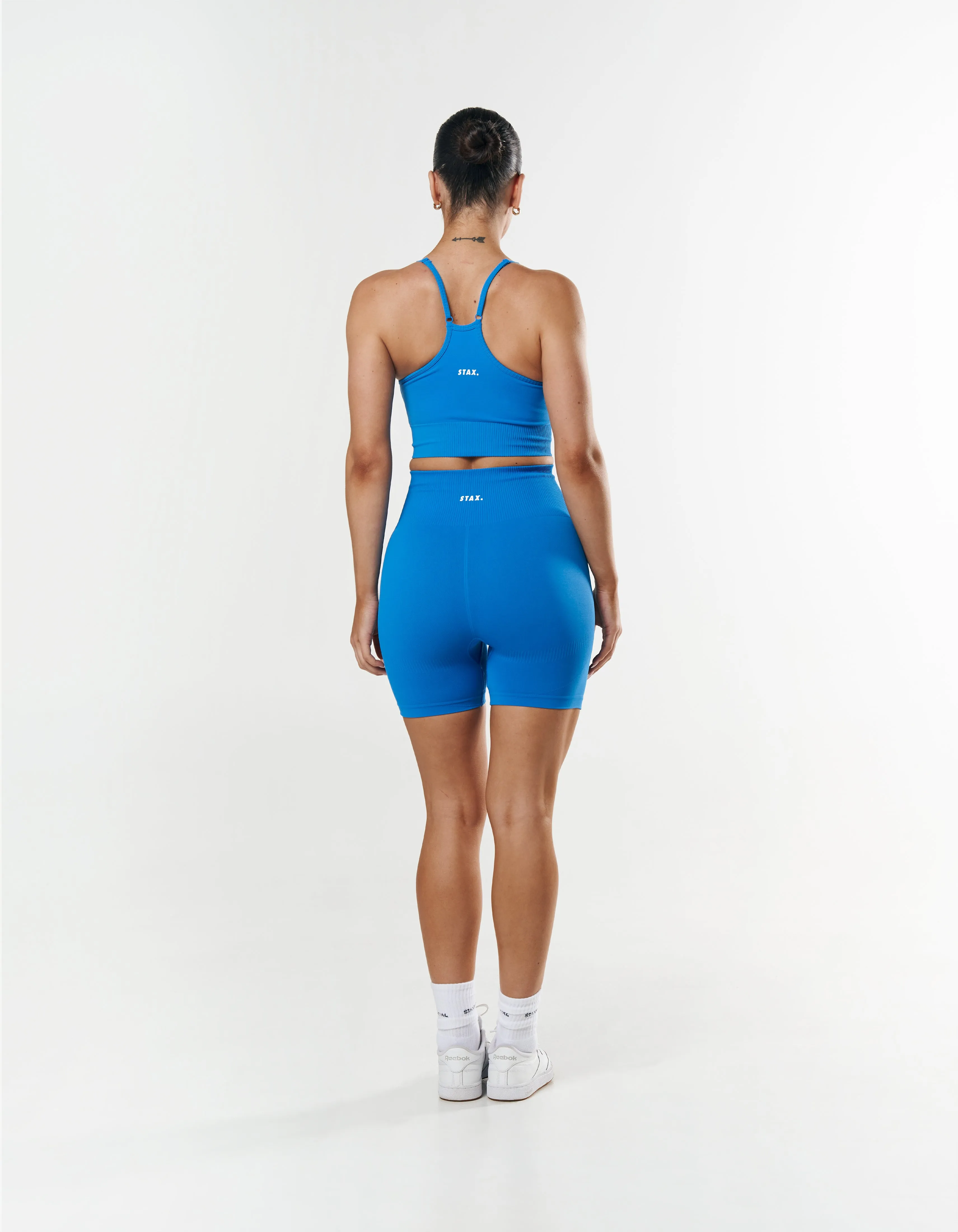 Premium Seamless Summer Strappy Crop - Blue sold by Stax product image thumbnail 3