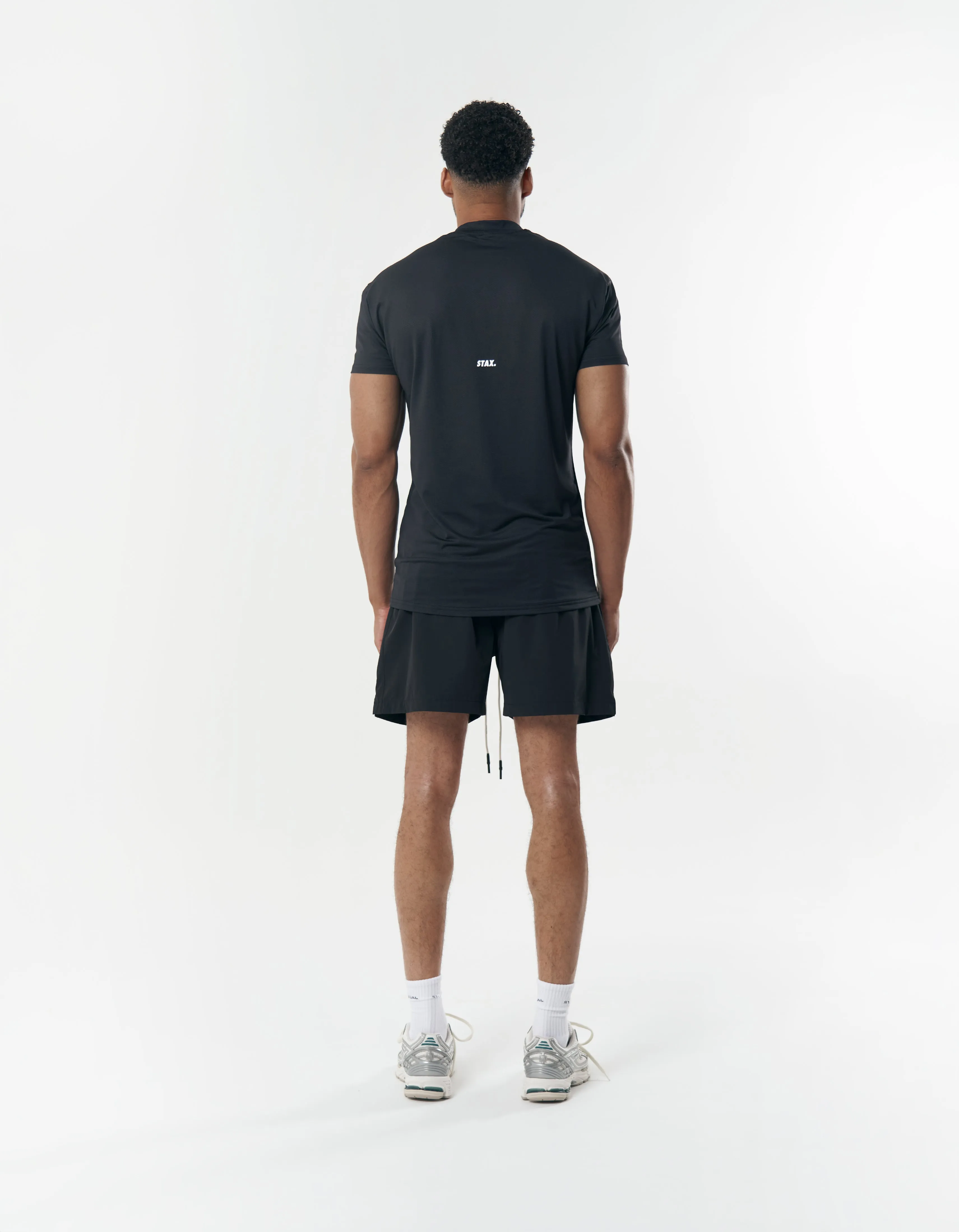 Mens Drift Shorts - Black sold by Stax product image thumbnail 5