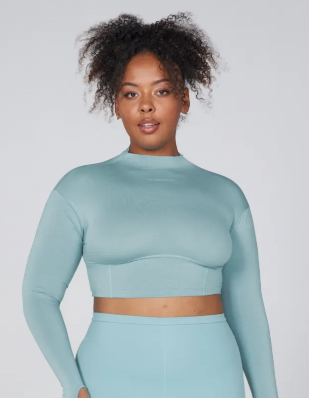 AW Ocean Long Sleeve - Capri (Blue) sold by Stax