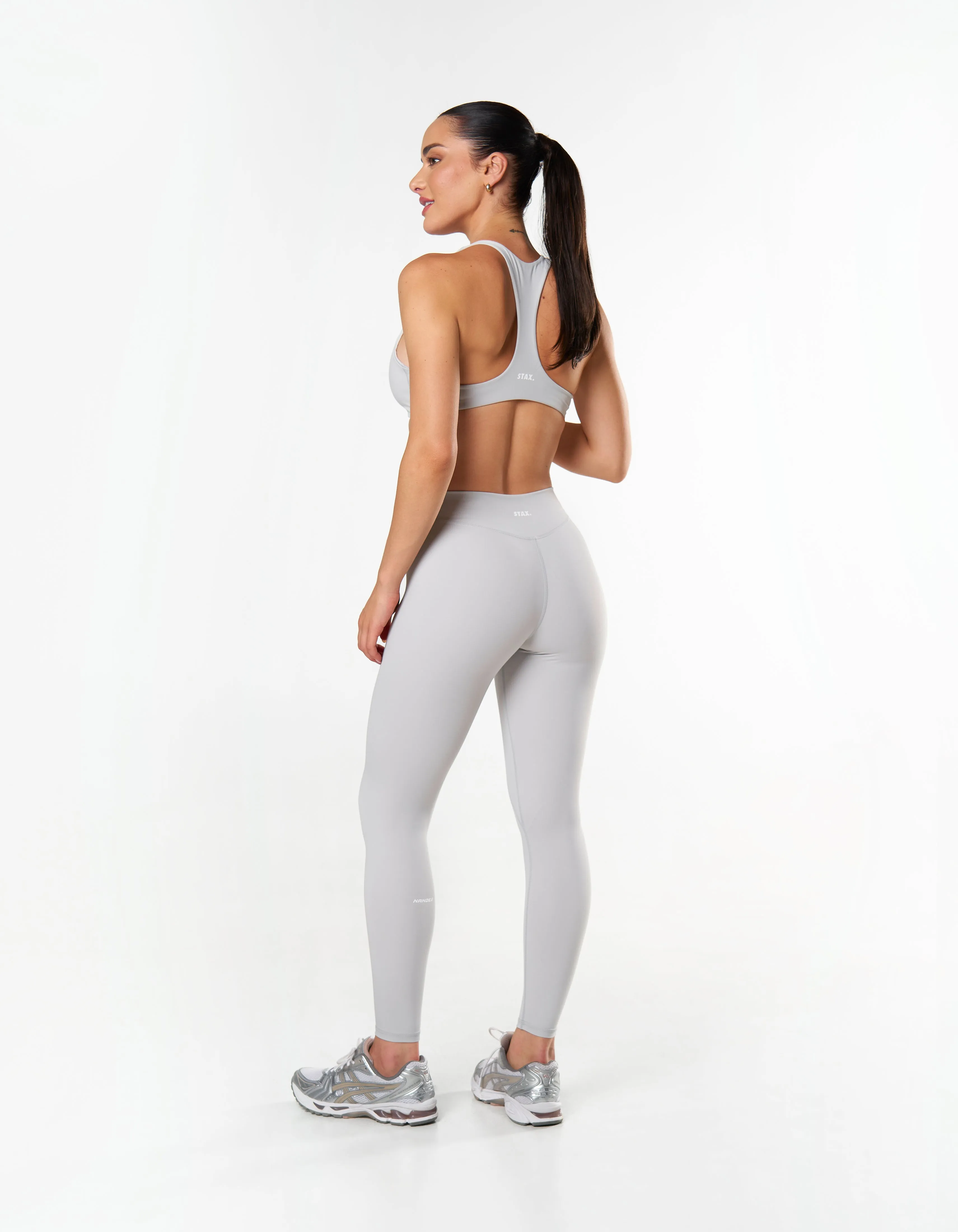 Mid Waist Tights NANDEX ™ - Light Grey sold by Stax product image thumbnail 4