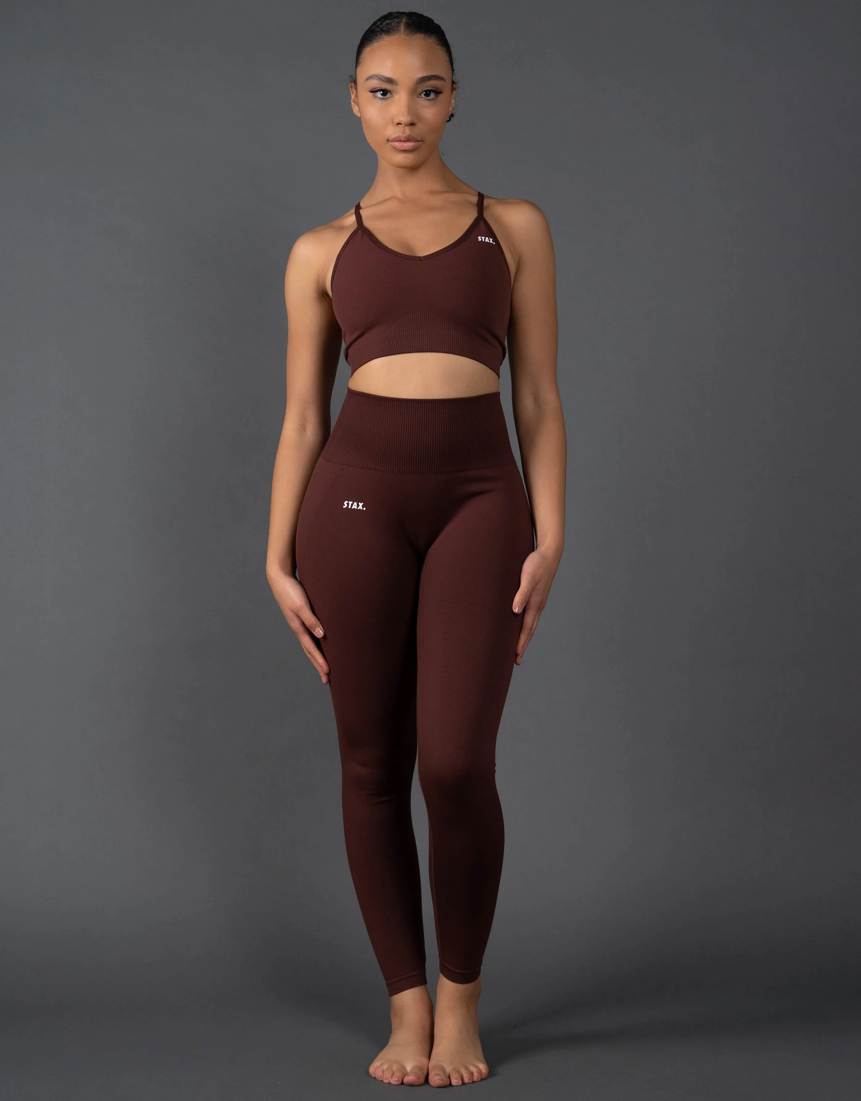 Premium Seamless Tights V5.1 - Umber sold by Stax