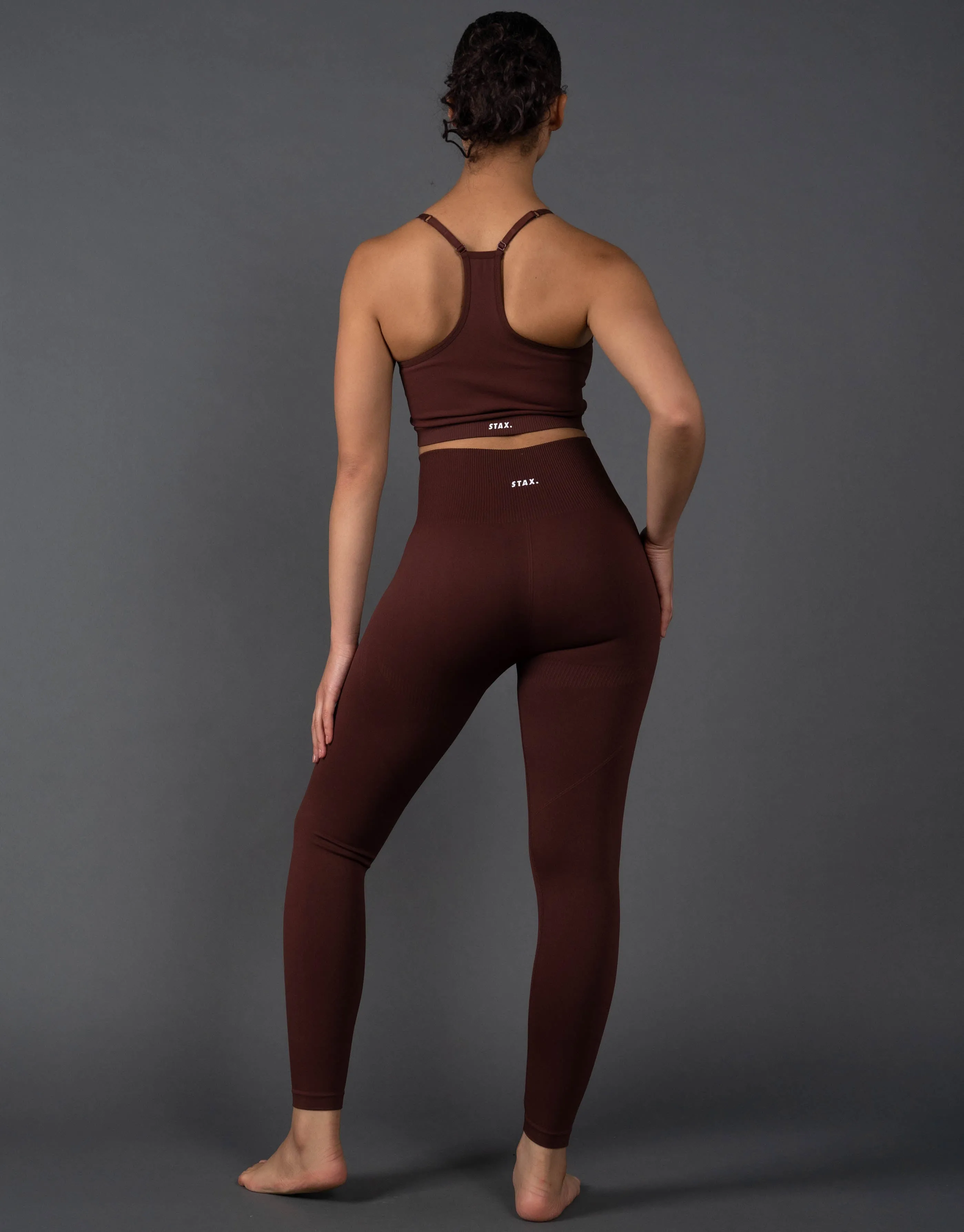 Premium Seamless Tights V5.1 - Umber sold by Stax product image thumbnail 5