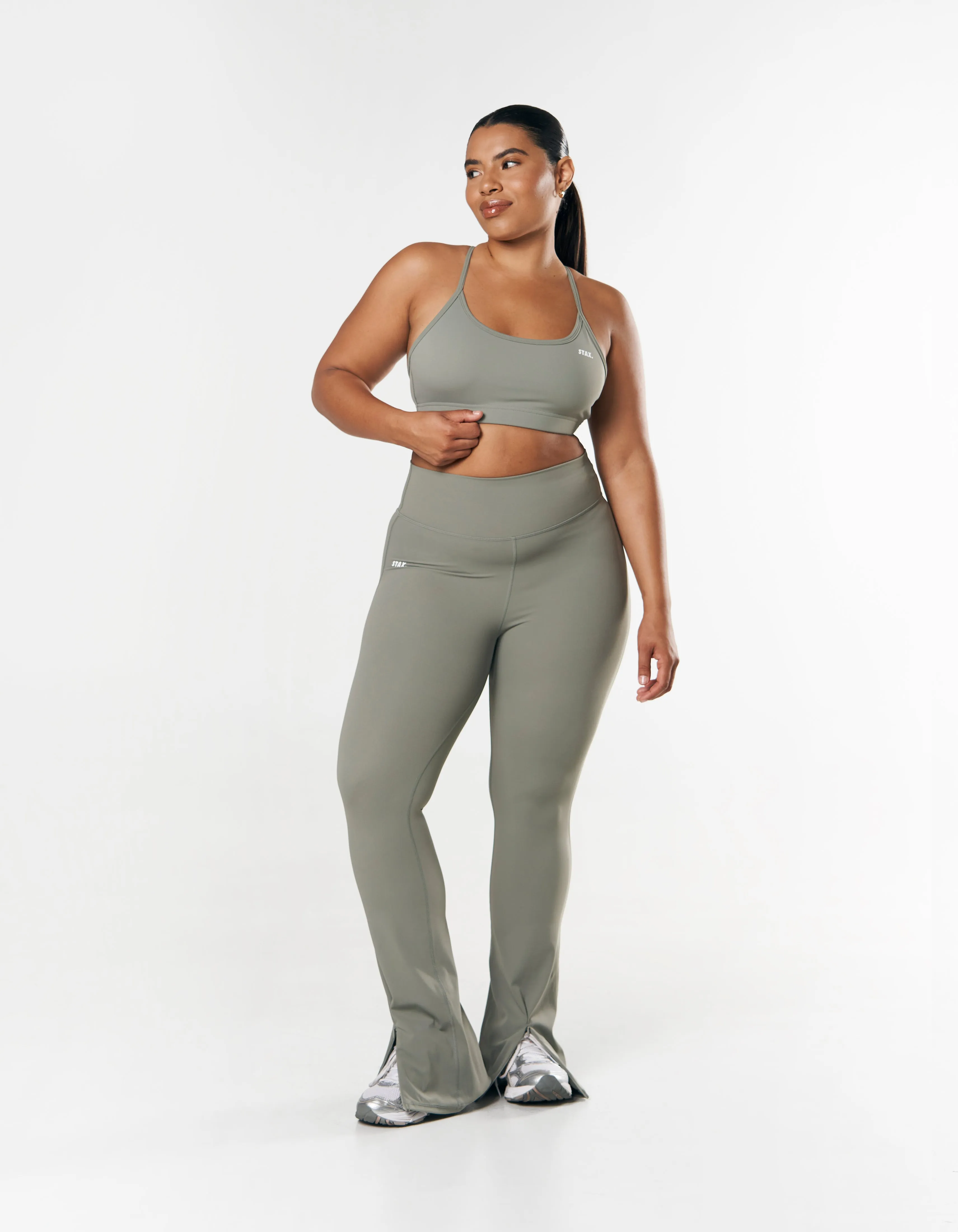 Flare Tights NANDEX ™ - Sage sold by Stax product image thumbnail 3