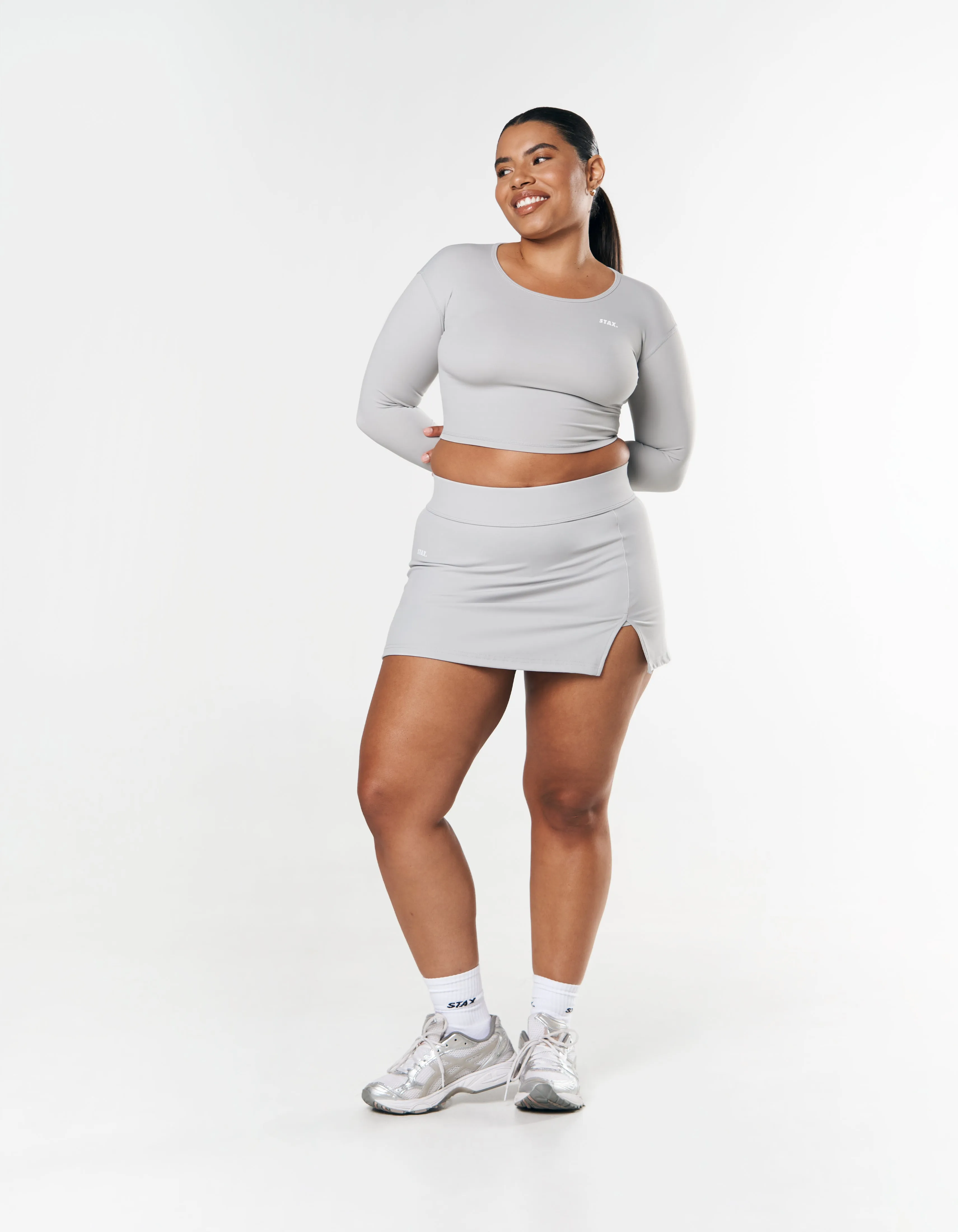 Venus Skort NANDEX ™ - Light Grey sold by Stax product image thumbnail 3