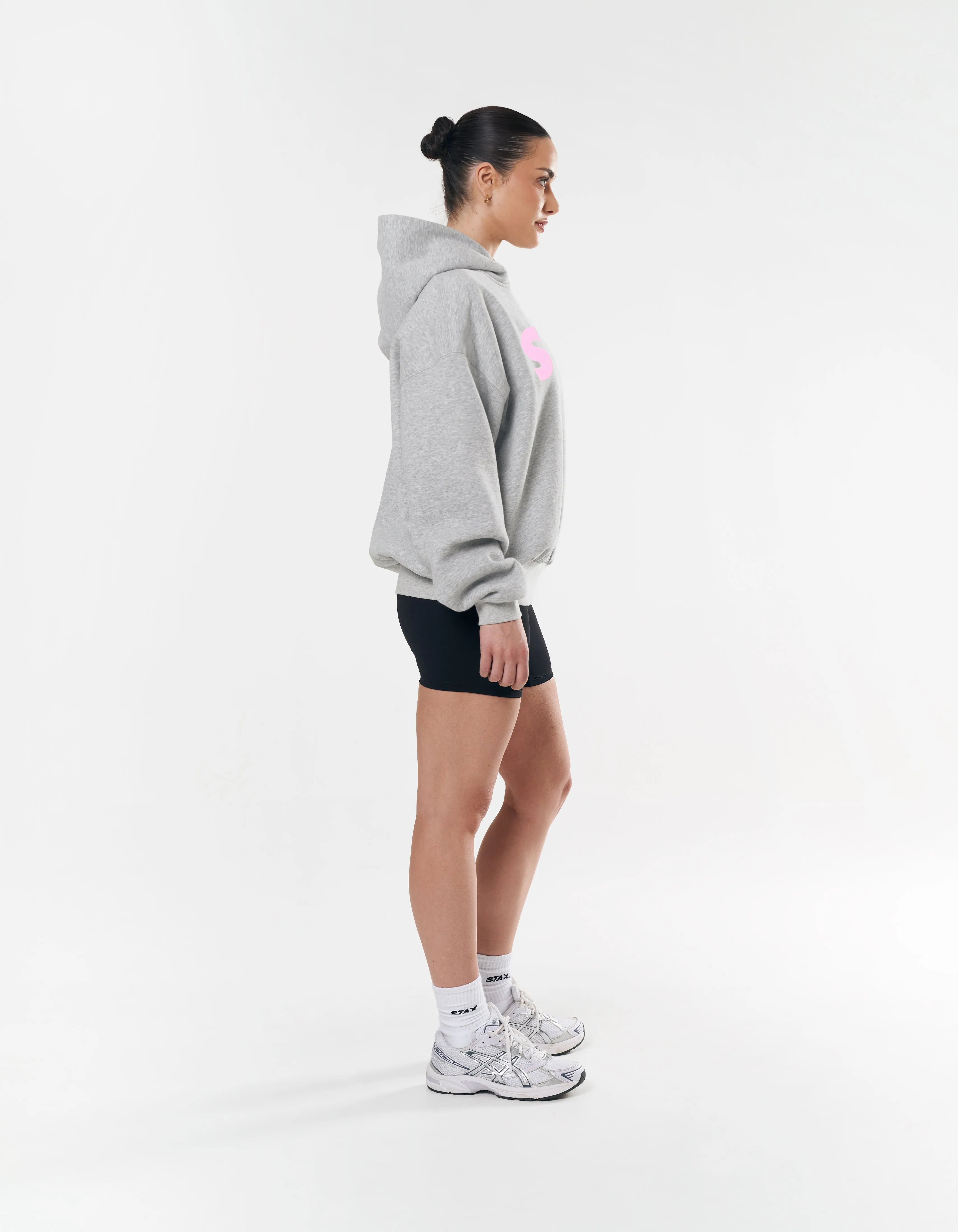 Original Hoodie - Dark Grey/Pink sold by Stax product image thumbnail 4