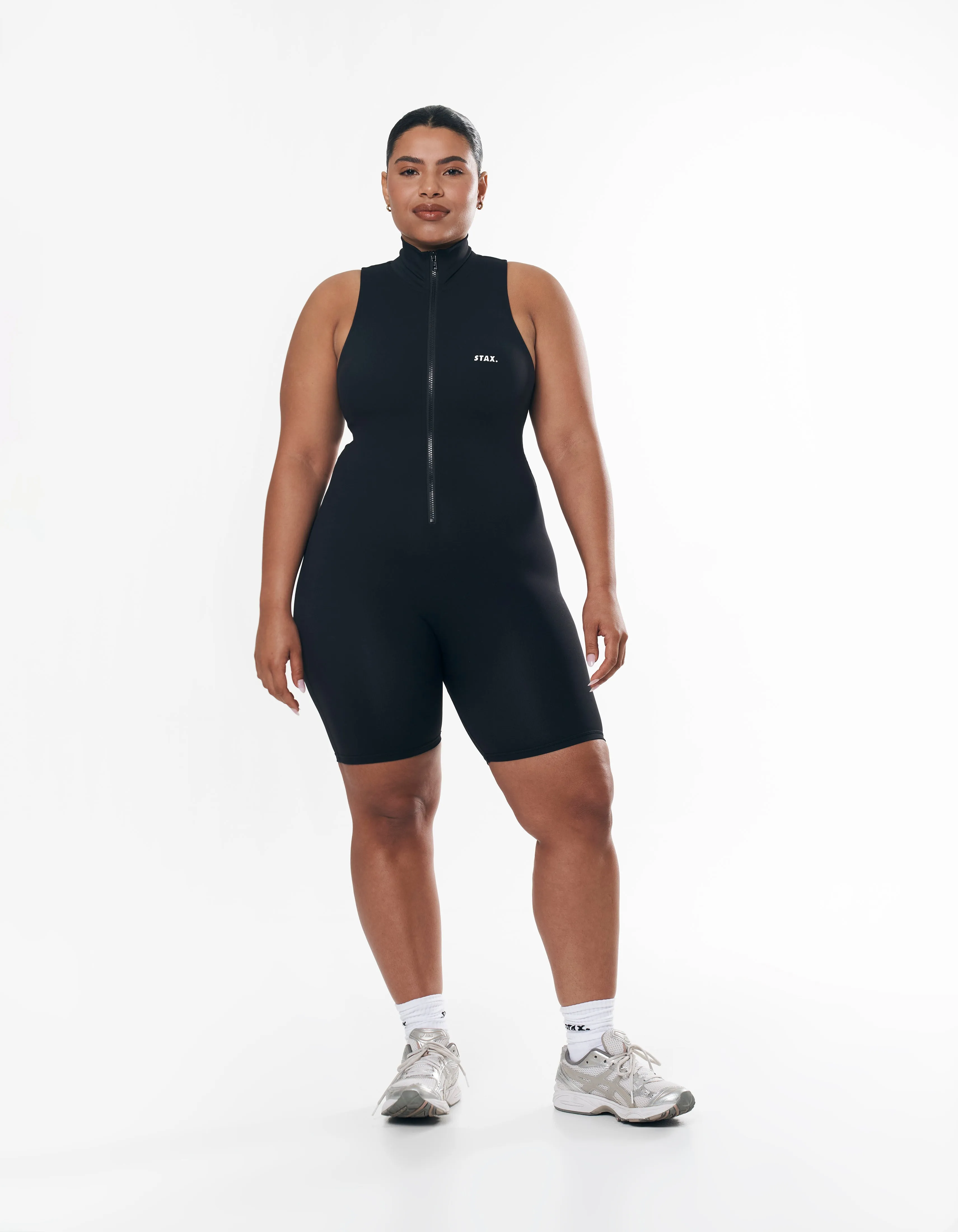 Short Leg Bodysuit NANDEX™ - Black sold by Stax product image thumbnail 2