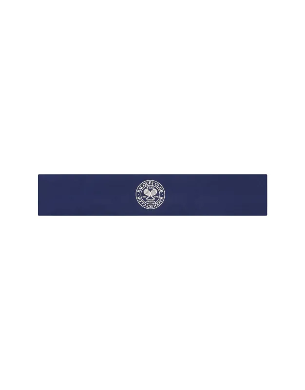 Racquet Club headband - Navy sold by Stax