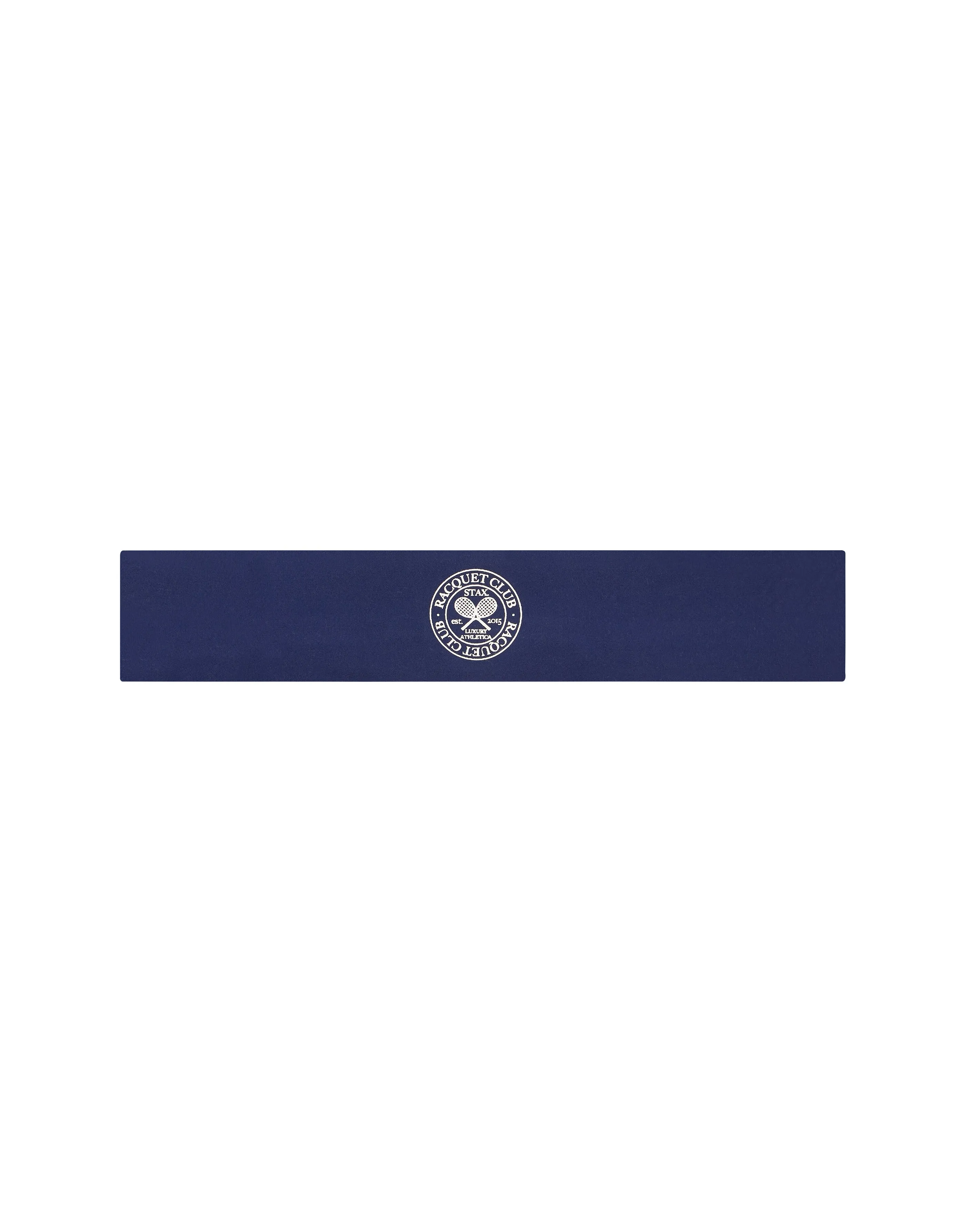 Racquet Club headband - Navy sold by Stax