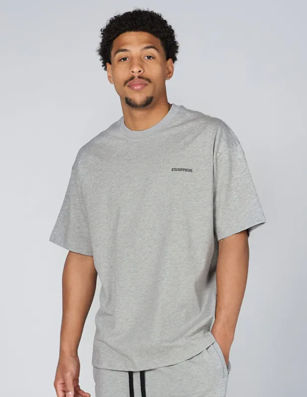 Elements Tee -  Light Grey sold by Stax