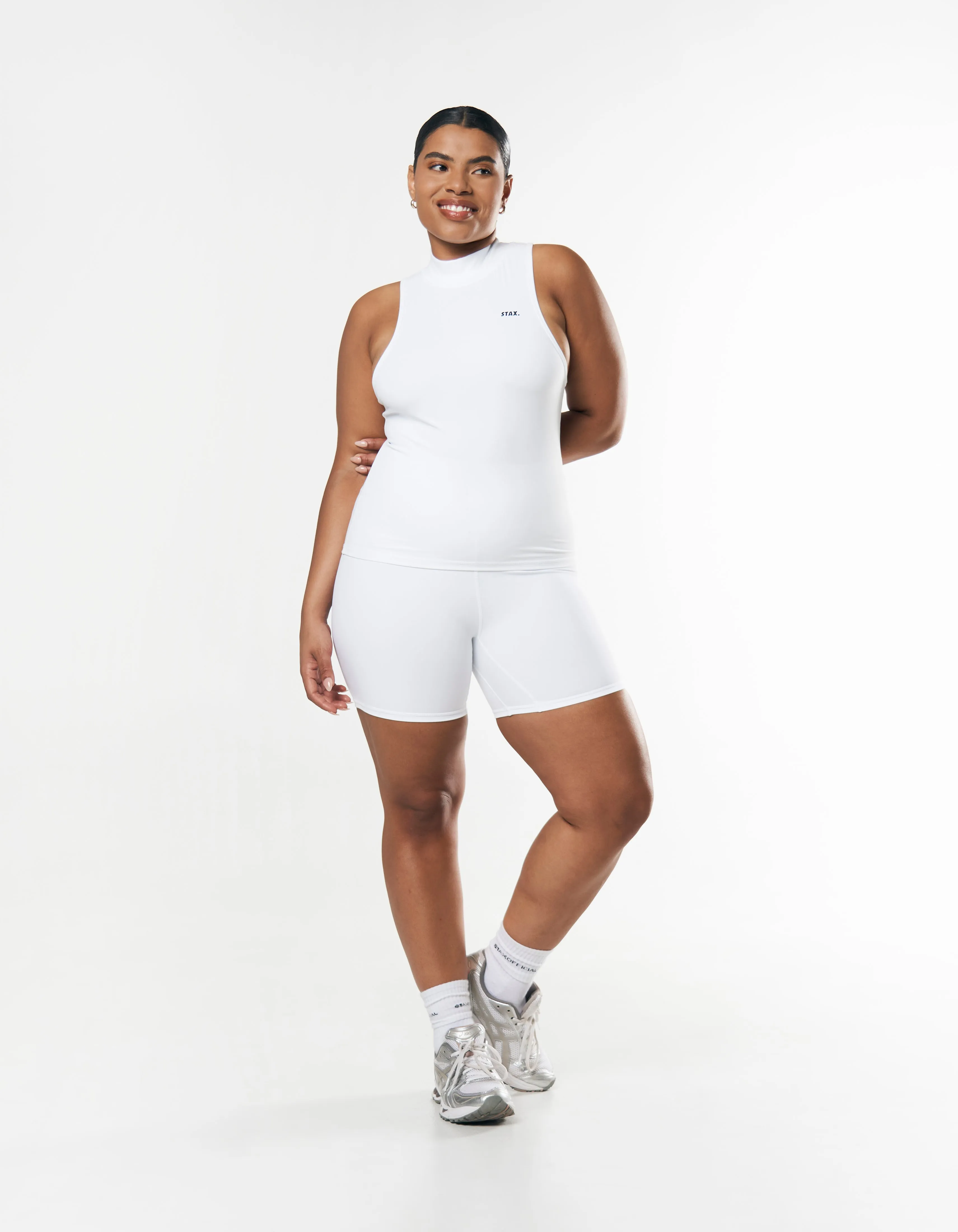 High Neck Tank NANDEX™ - White sold by Stax product image thumbnail 3