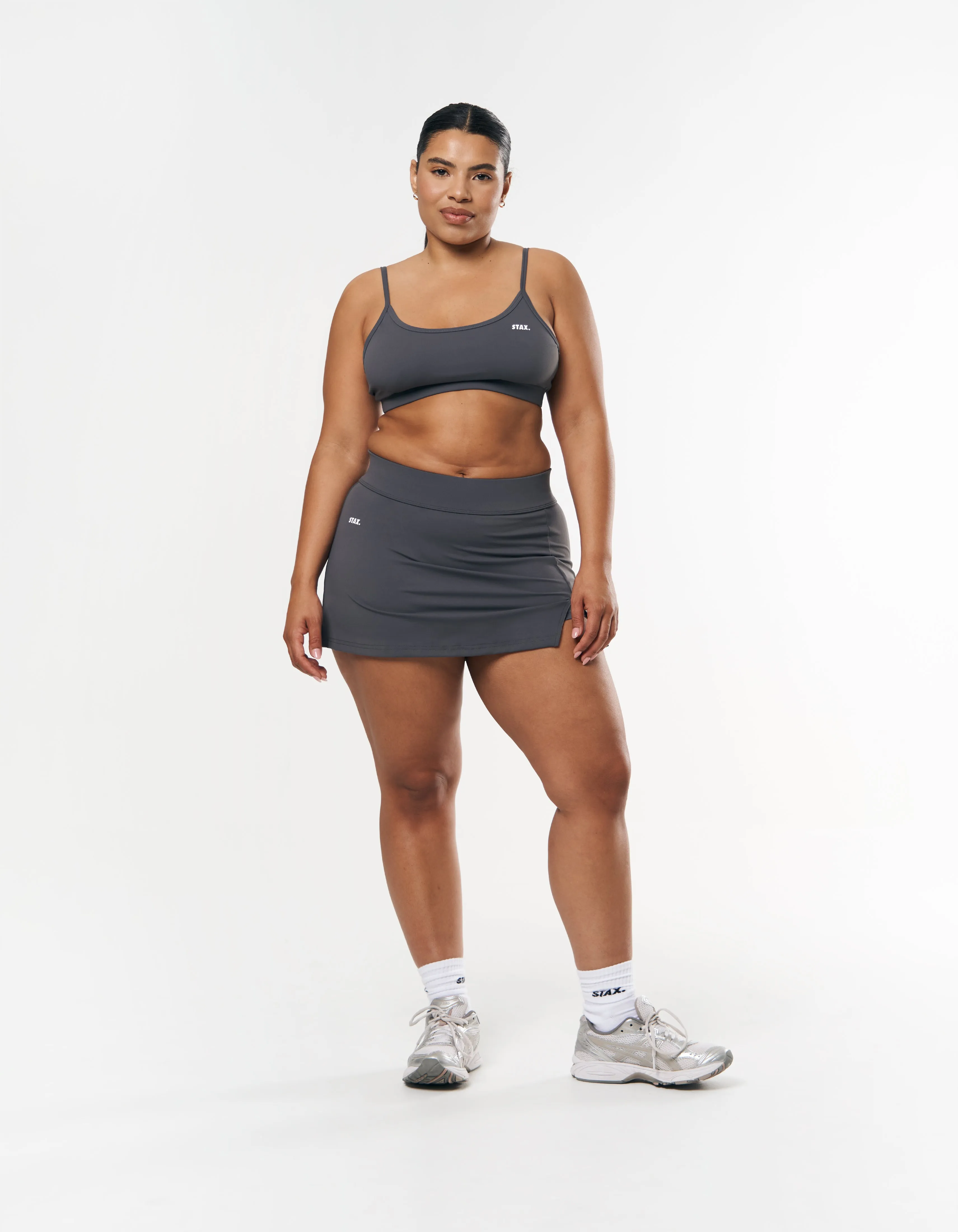 Venus Skort NANDEX ™ - Charcoal Grey sold by Stax product image thumbnail 3