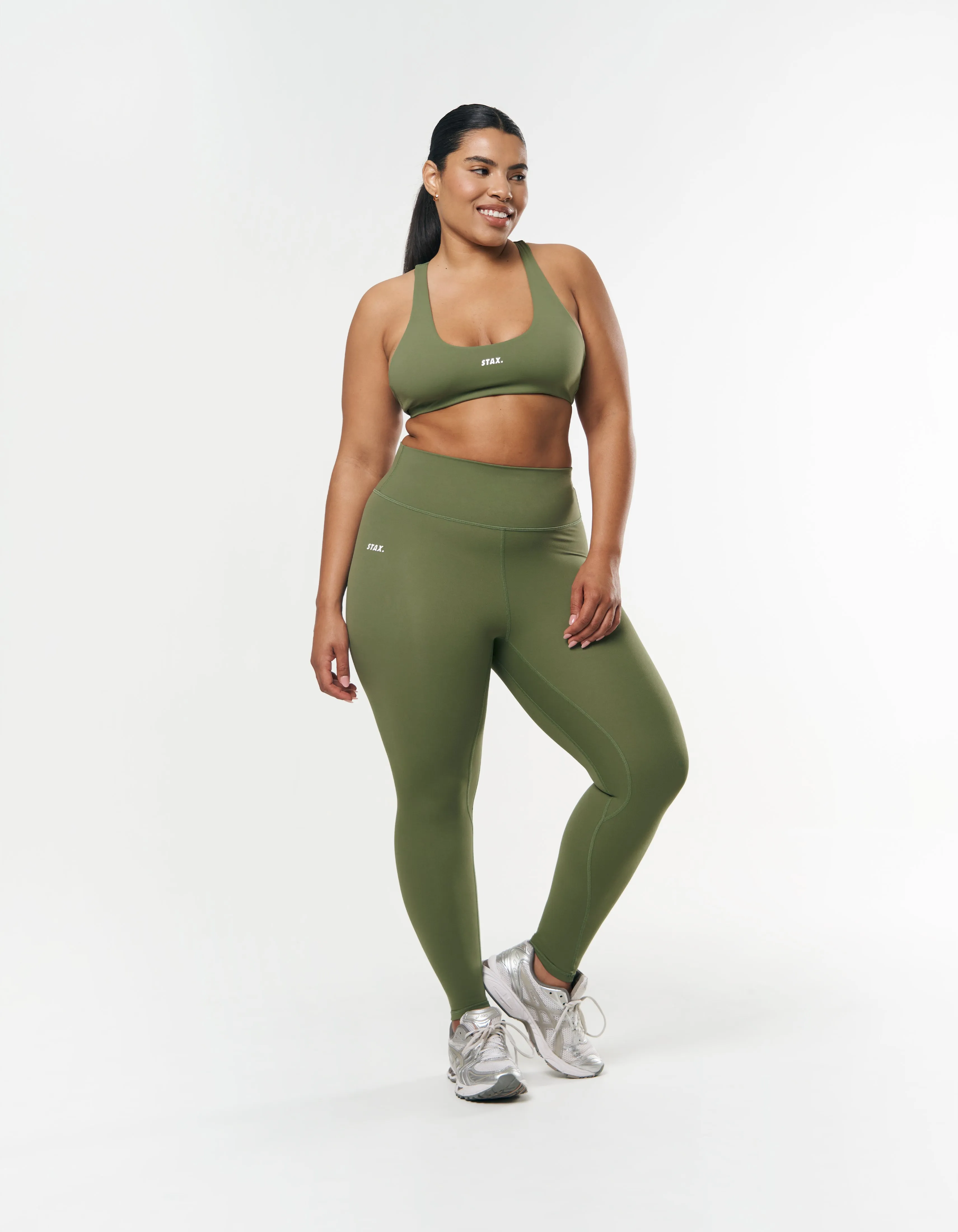 Maia Crop NANDEX ™ - Khaki sold by Stax product image thumbnail 3