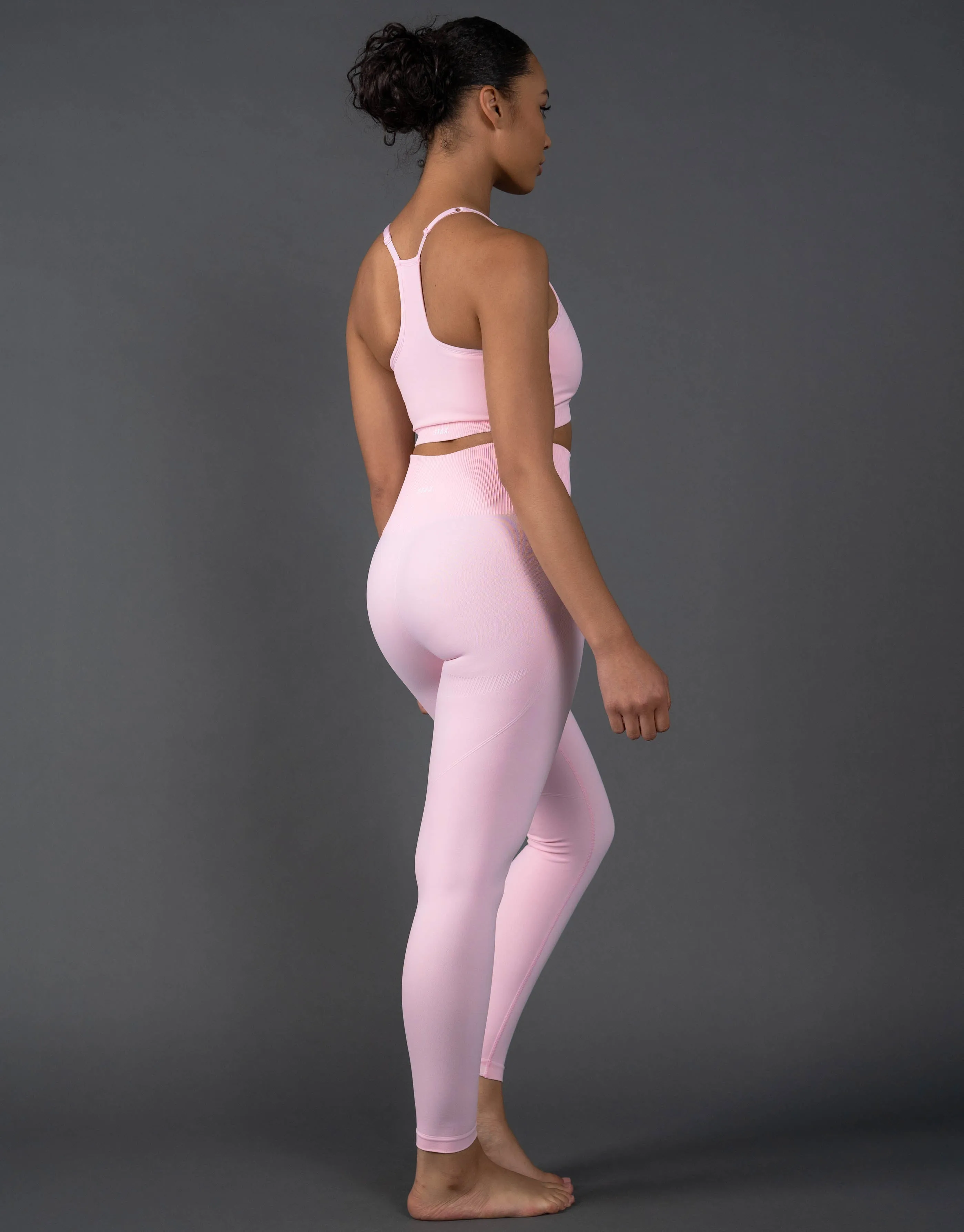 Premium Seamless Strappy Crop V5.1 - Taffy sold by Stax product image thumbnail 4