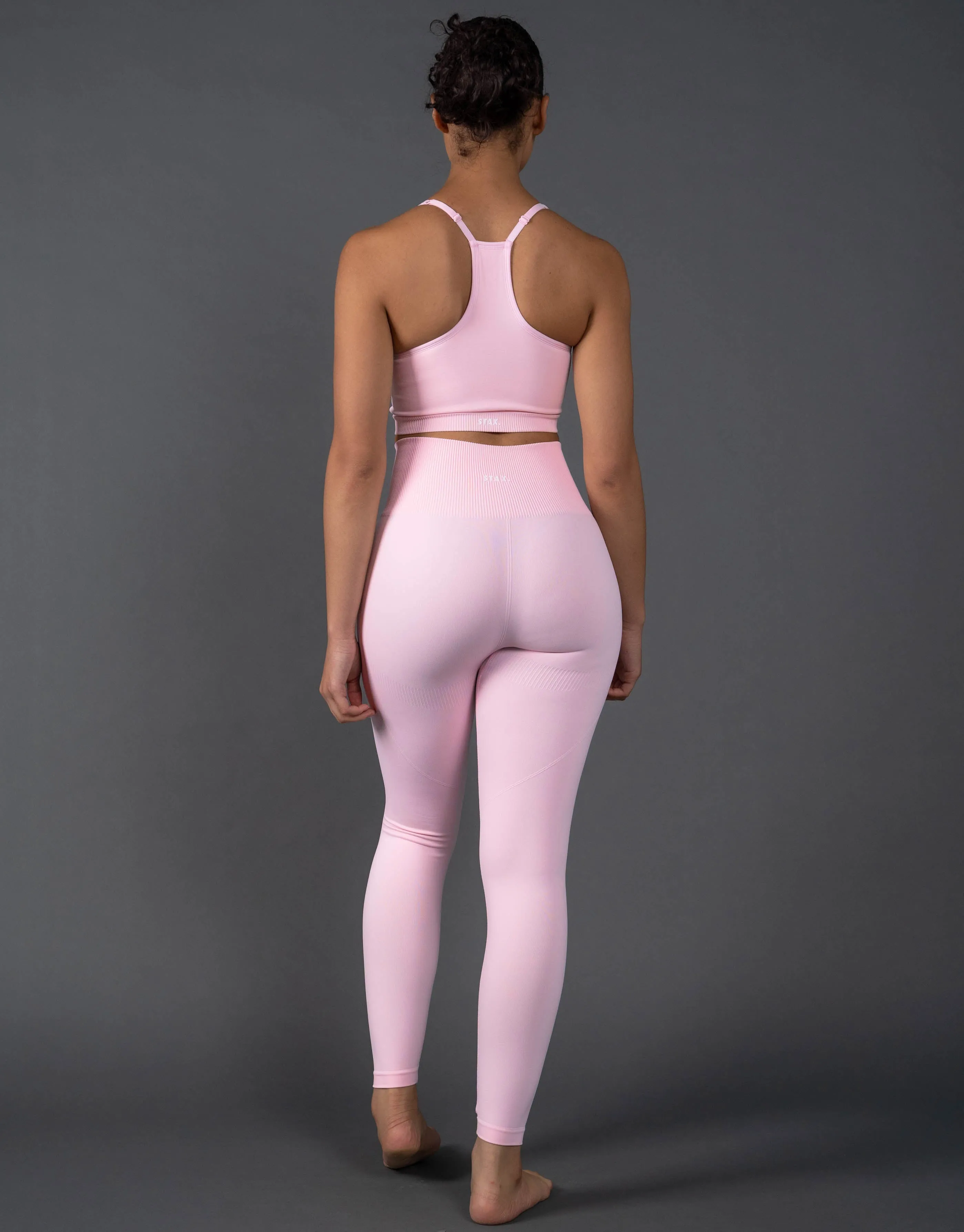 Premium Seamless Strappy Crop V5.1 - Taffy sold by Stax product image thumbnail 5
