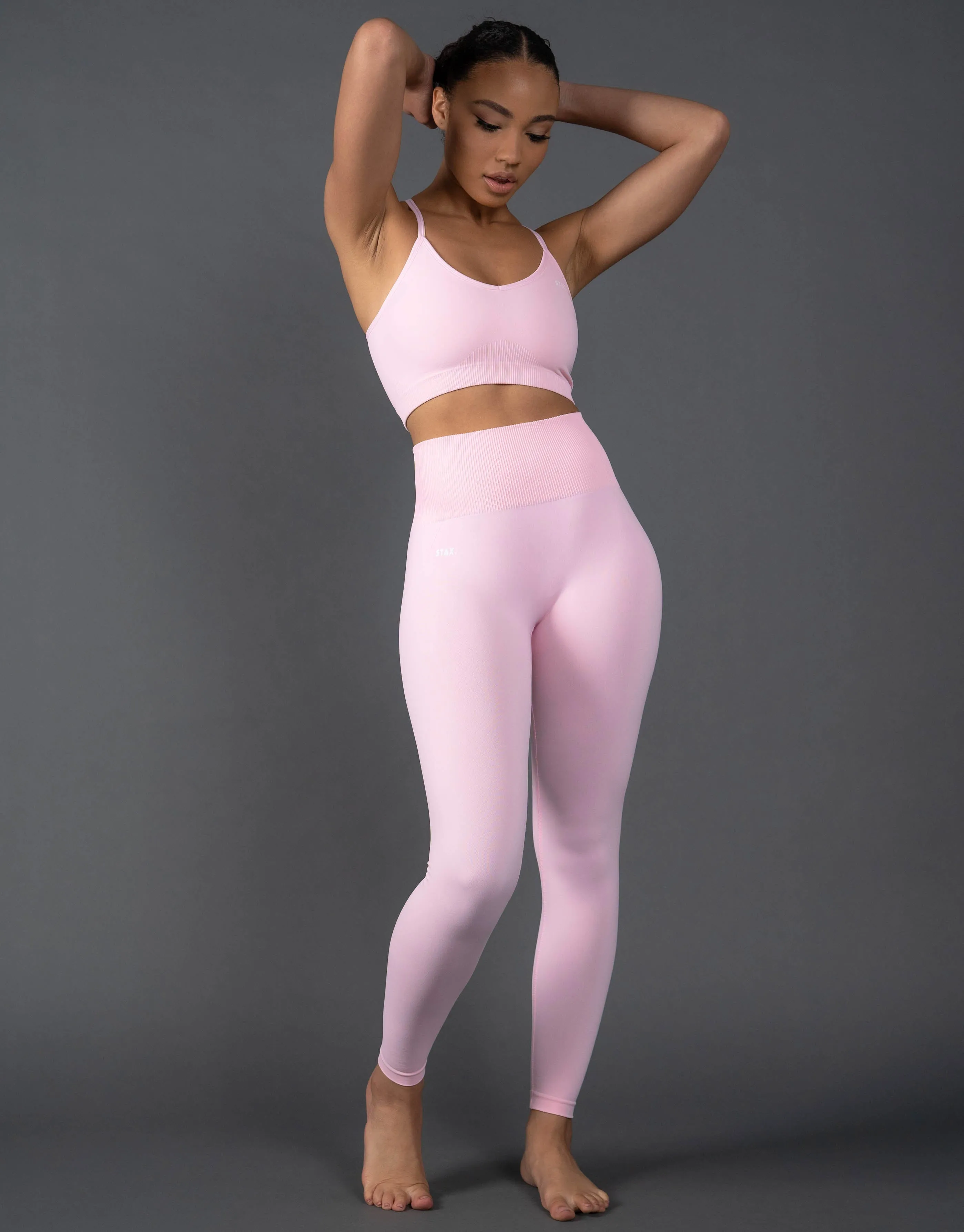 Premium Seamless Strappy Crop V5.1 - Taffy sold by Stax product image thumbnail 2