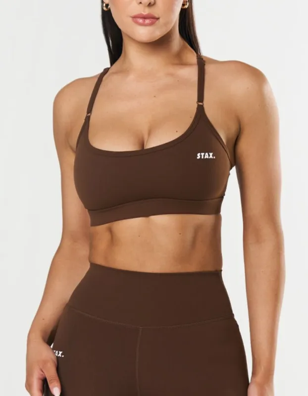 Strappy Crop NANDEX ™ Raw Umber - Brown sold by Stax