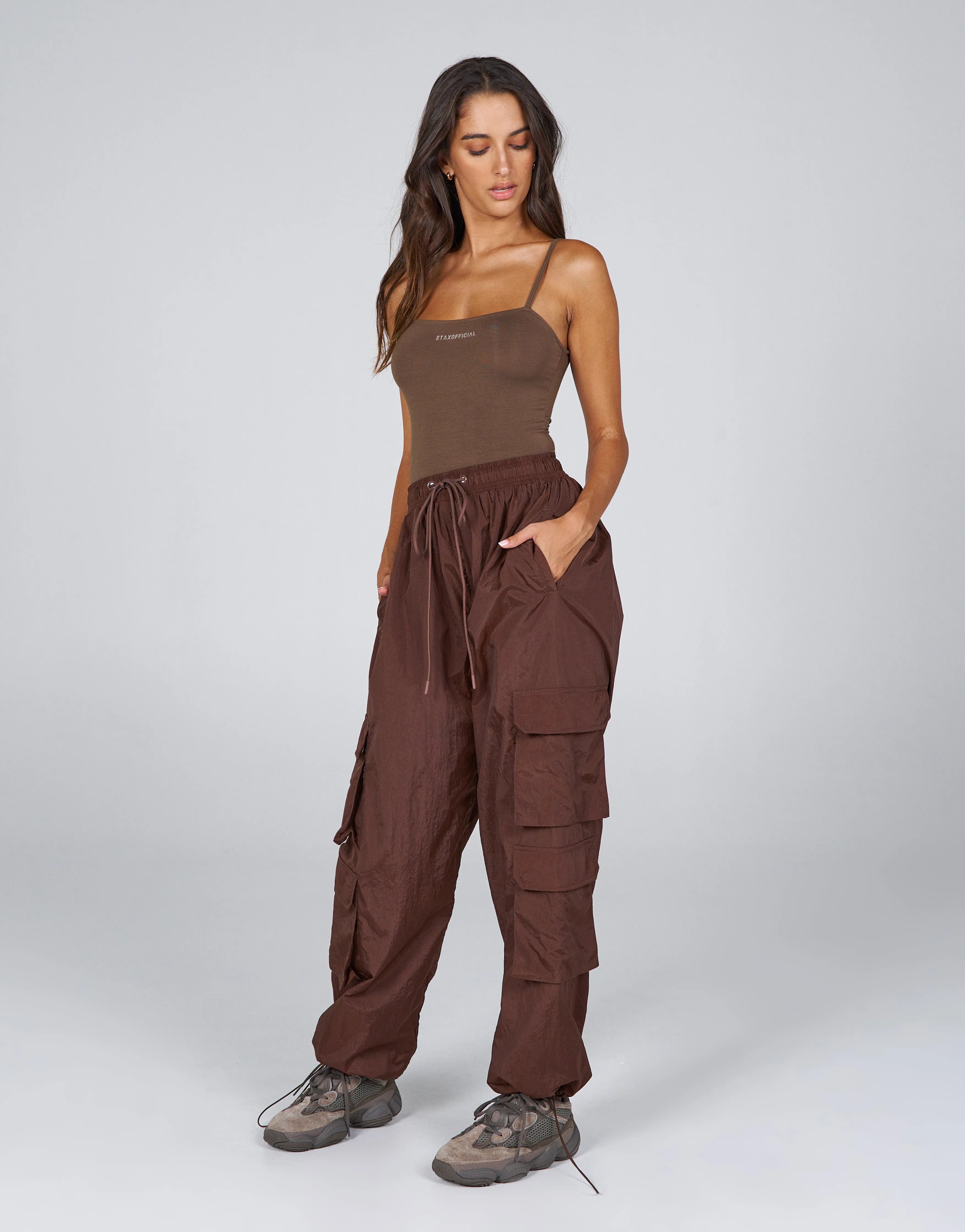 AW Crete Parachute Pants- Tuscan (Brown) sold by Stax product image thumbnail 4