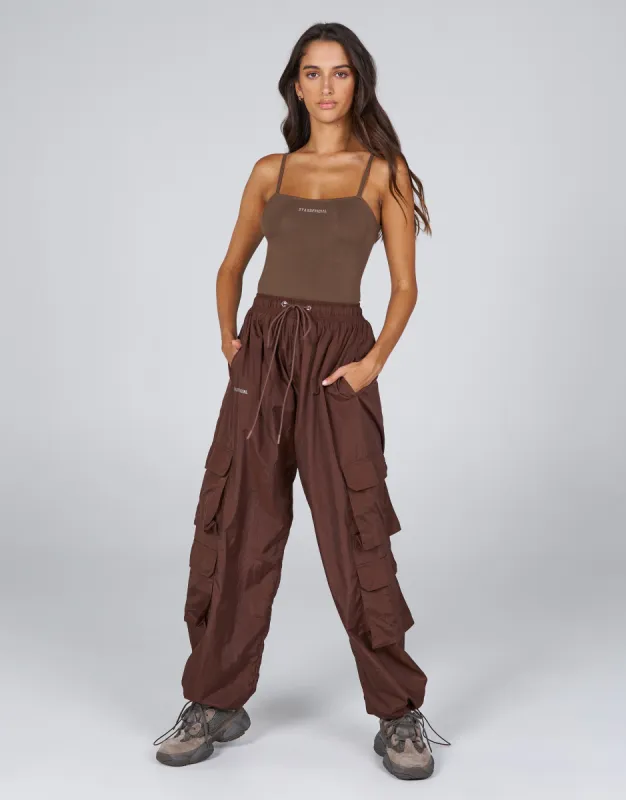 AW Crete Parachute Pants- Tuscan (Brown) sold by Stax