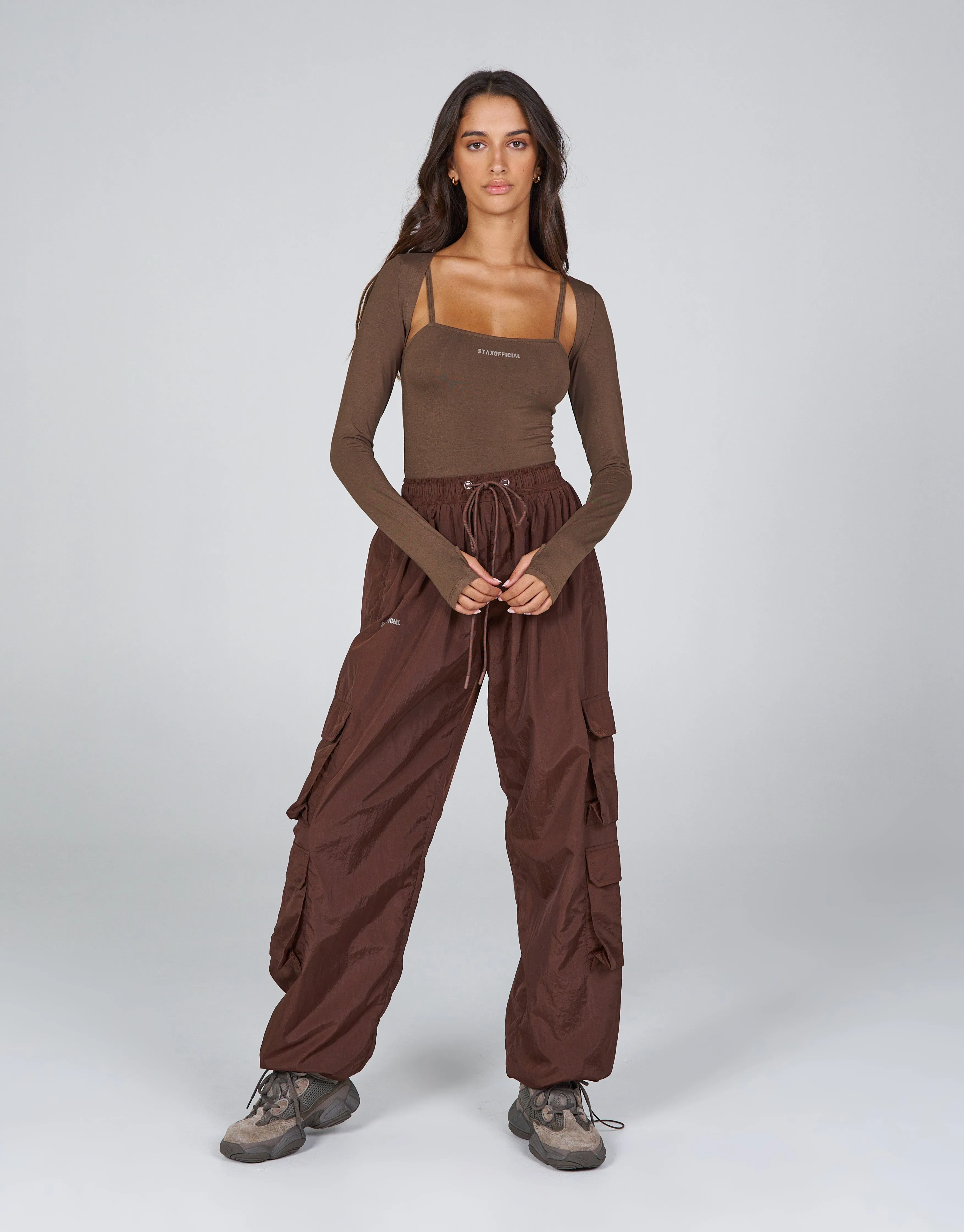 AW Crete Parachute Pants- Tuscan (Brown) sold by Stax product image thumbnail 5