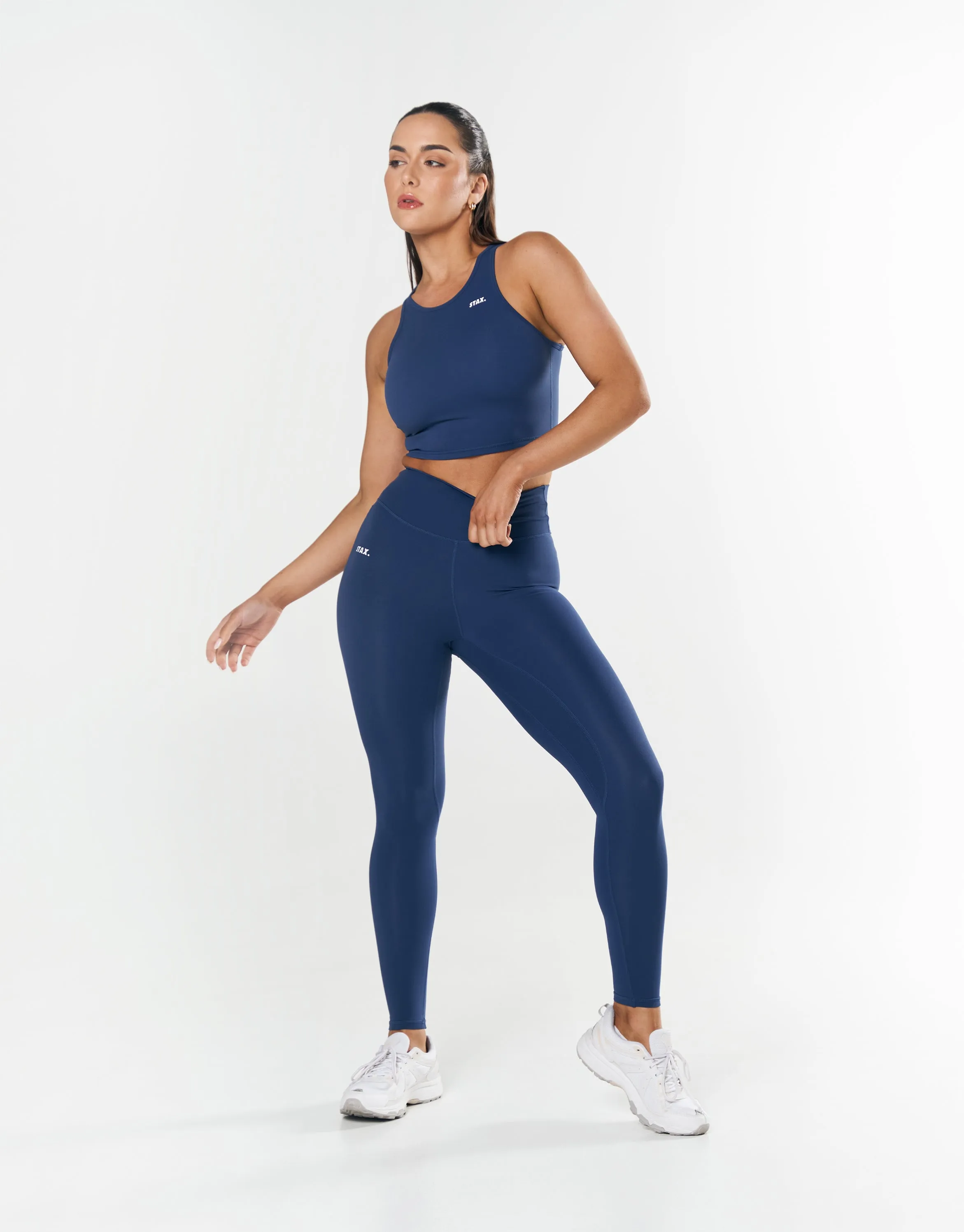 Cropped Tank NANDEX ™ - Navy sold by Stax product image thumbnail 5