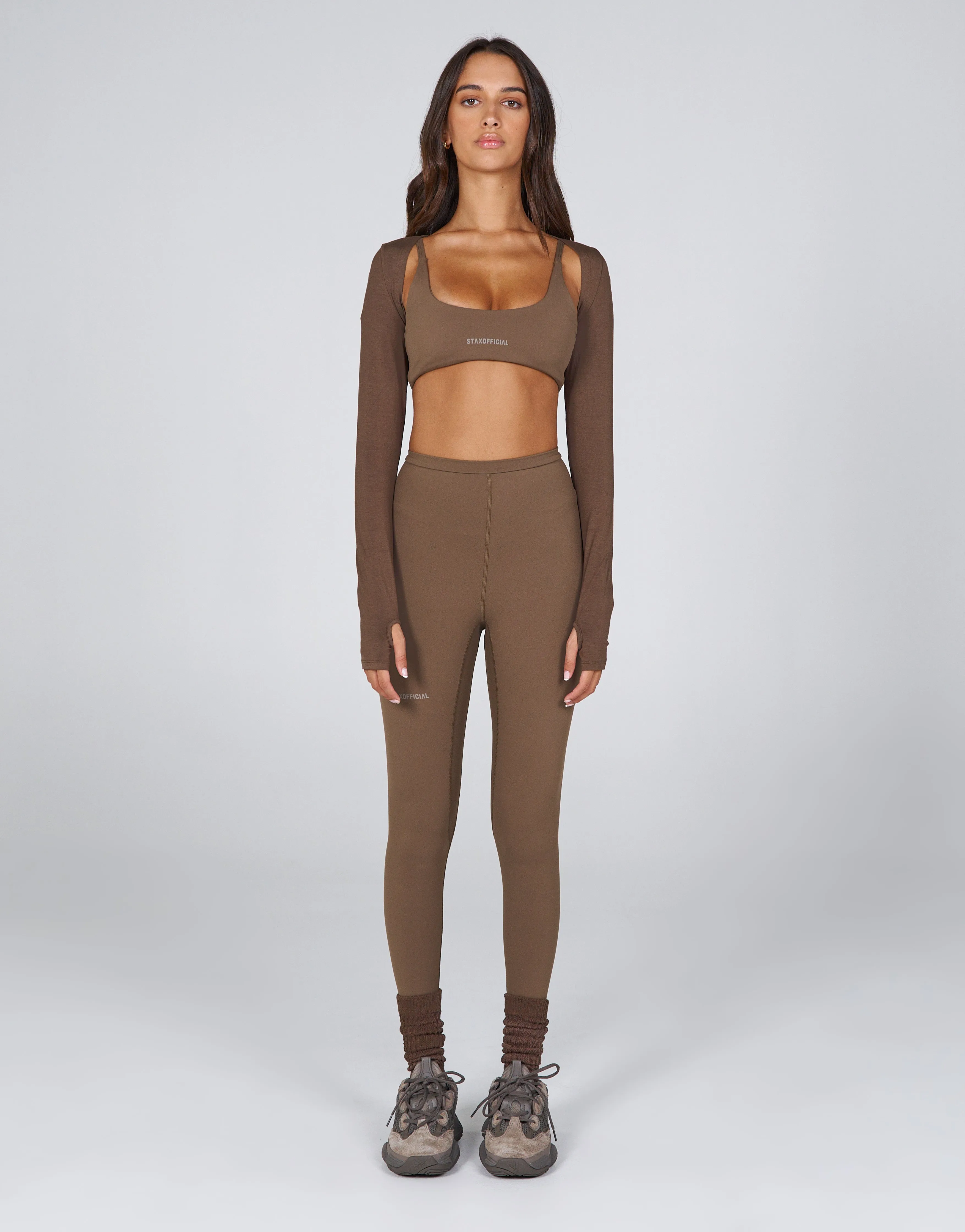 AW Sunrise Shrug- Tuscan (Brown) sold by Stax product image thumbnail 4