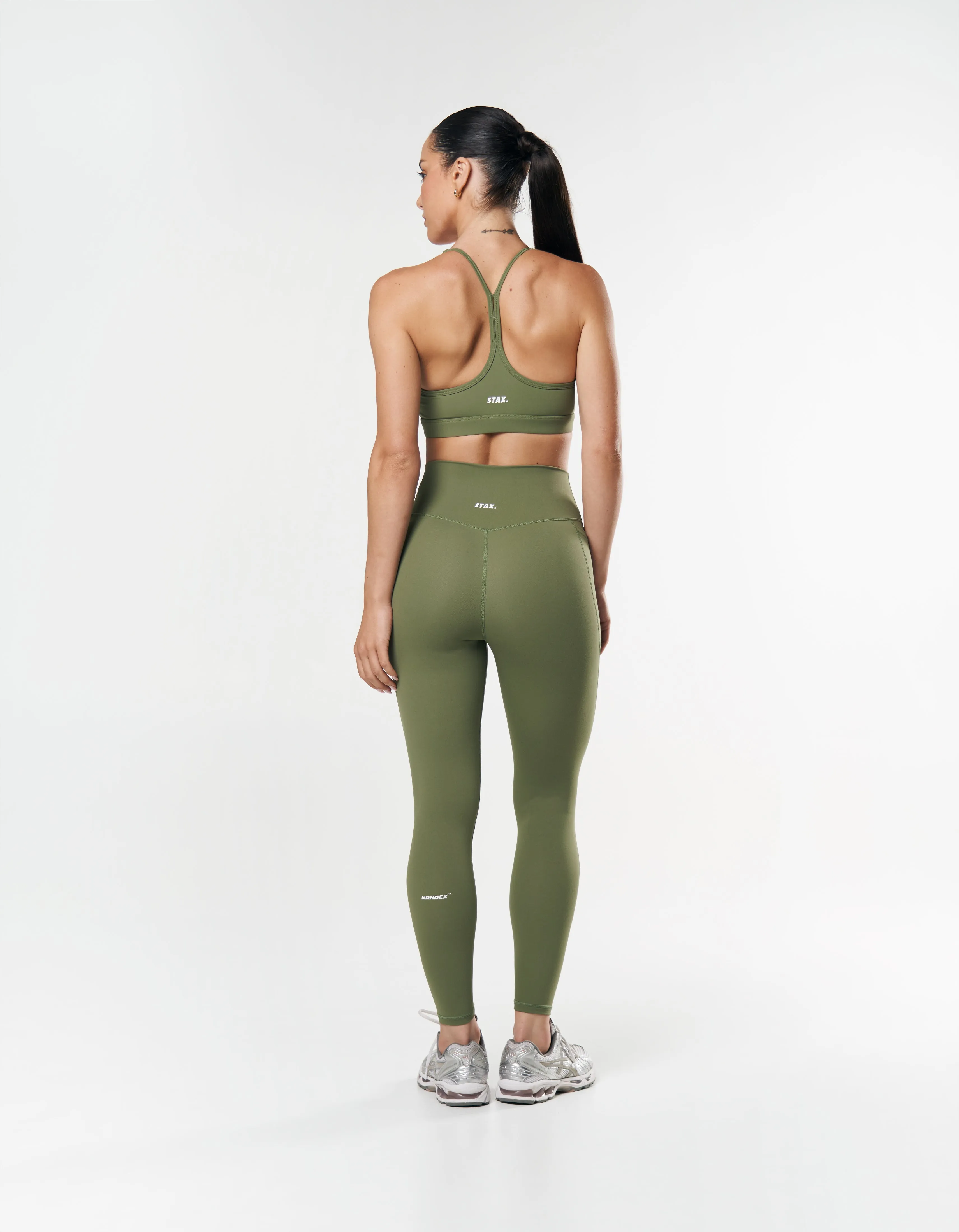 Phone Pocket Tights NANDEX ™ - Khaki sold by Stax product image thumbnail 5