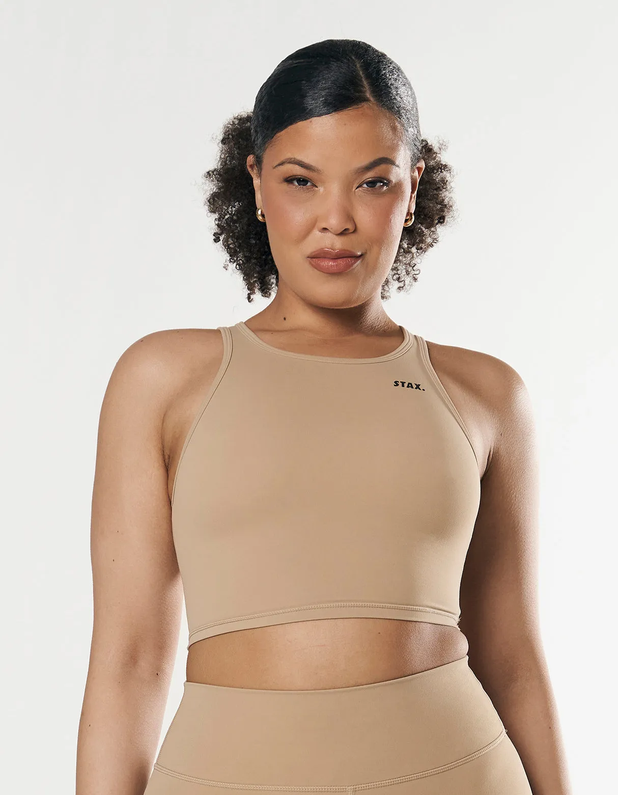 Cropped Tank NANDEX ™ Sand - Beige sold by Stax product image thumbnail 3